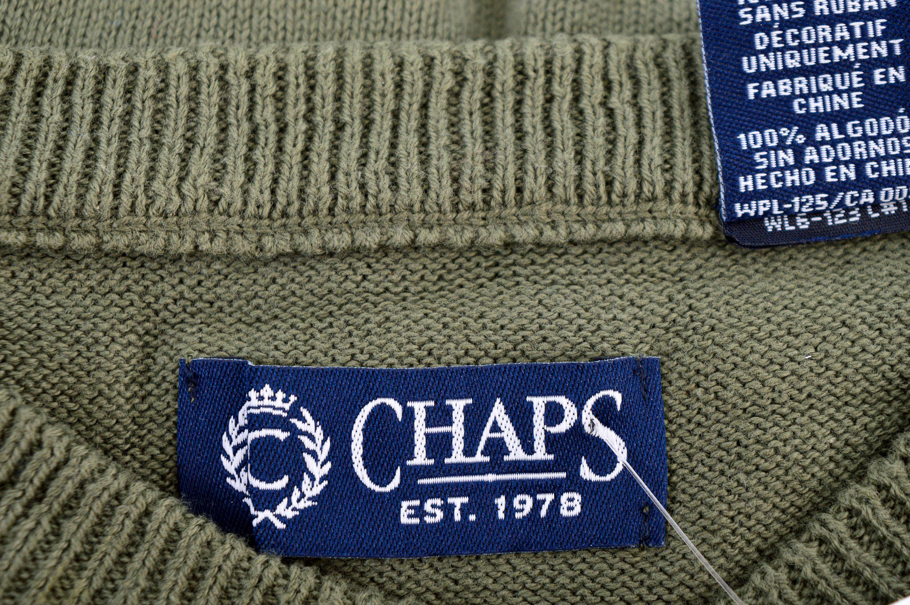 Мъжки пуловер - CHAPS - 2