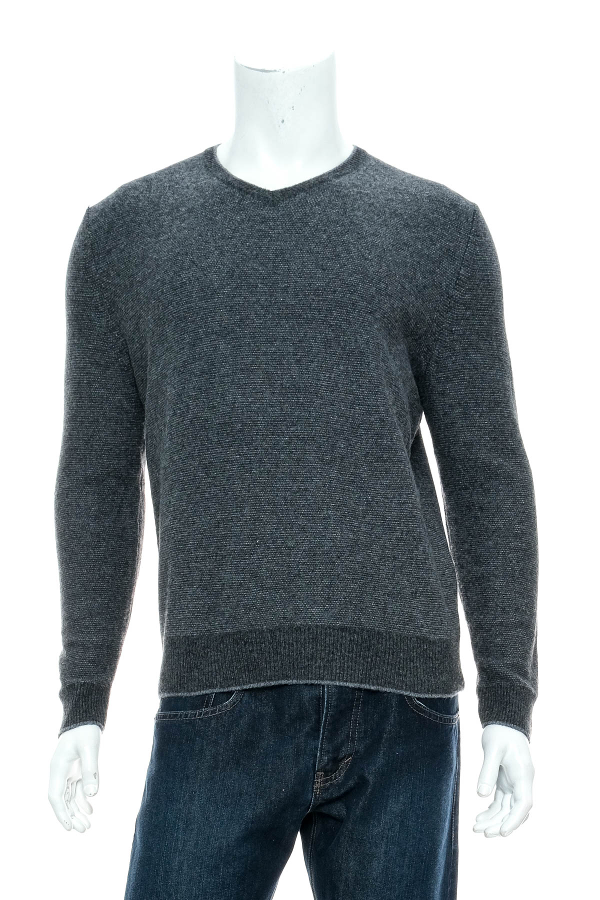 Мъжки пуловер - HUDSON NORTH - 0