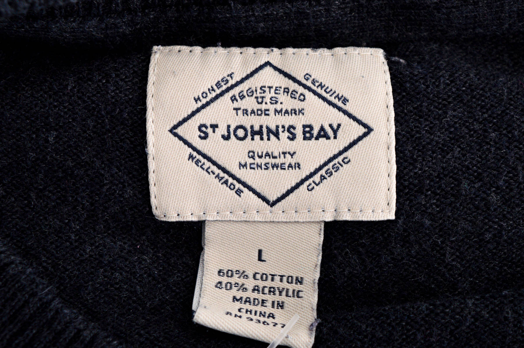 Мъжки пуловер - St.JOHN'S BAY - 2