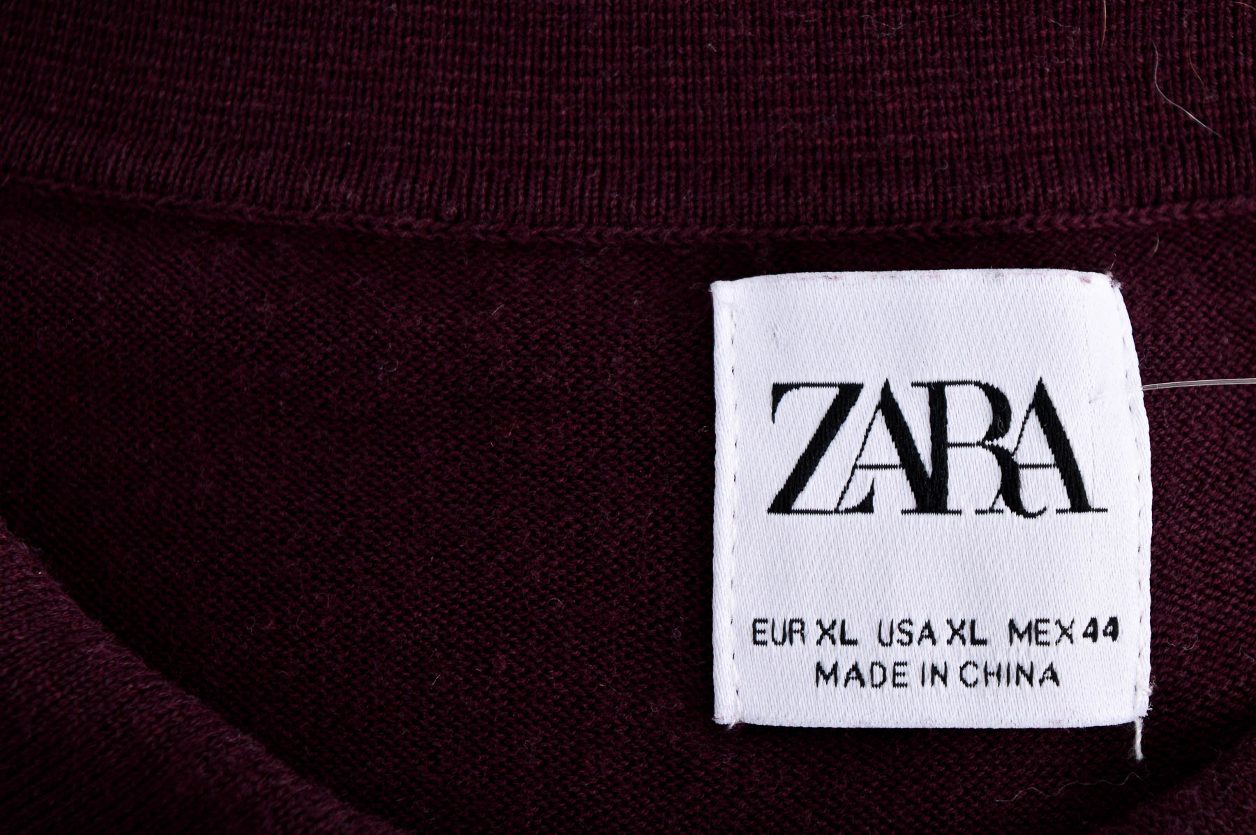 Мъжки пуловер - ZARA - 2