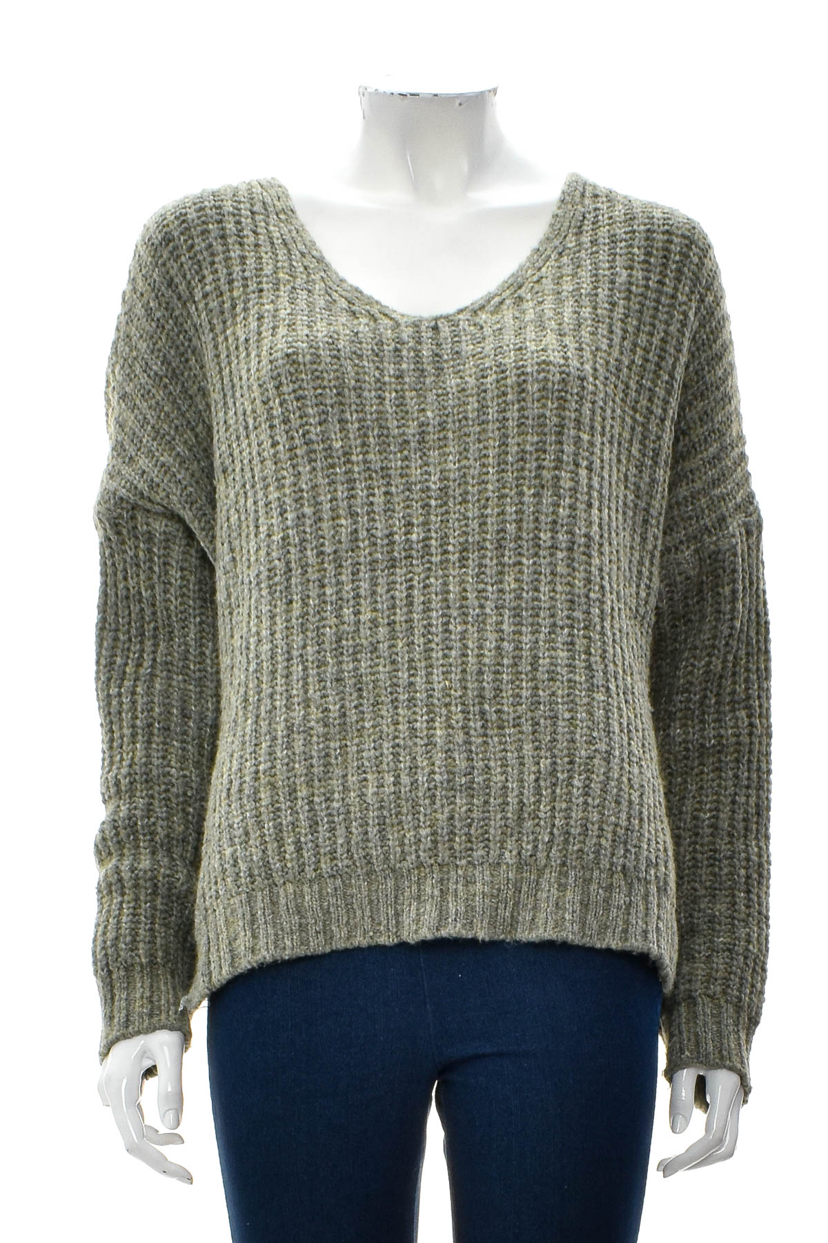 Дамски пуловер - Made in Italy - 0