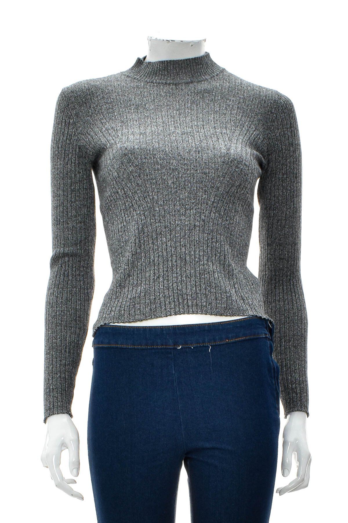 Дамски пуловер - Bershka - 0