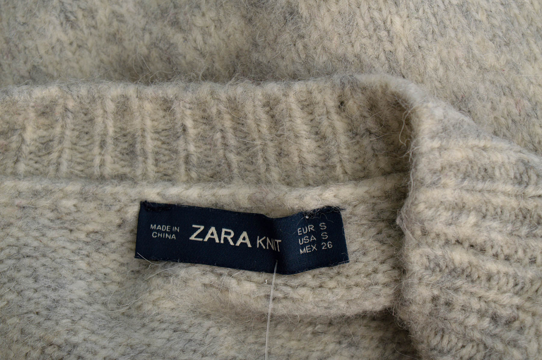 Дамски пуловер - ZARA - 2