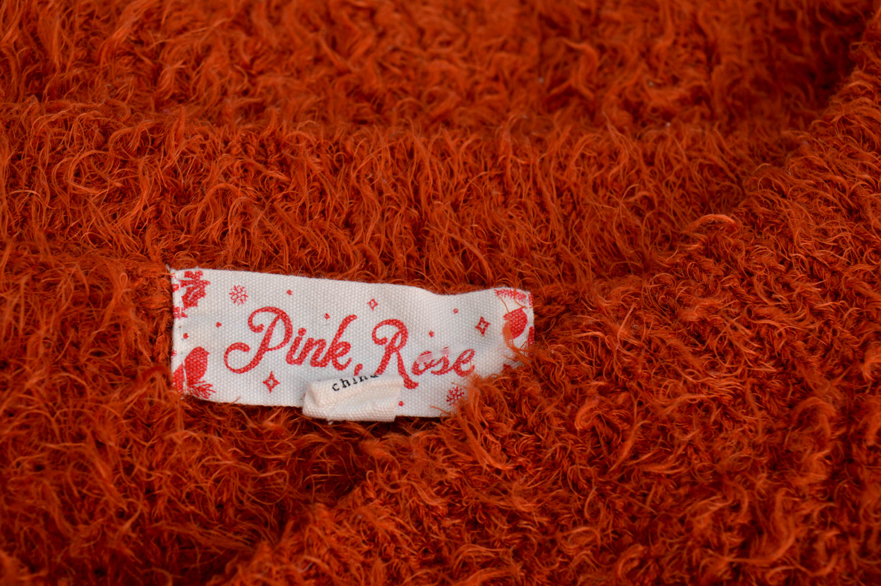 Sweter damski - Pink Rose - 2