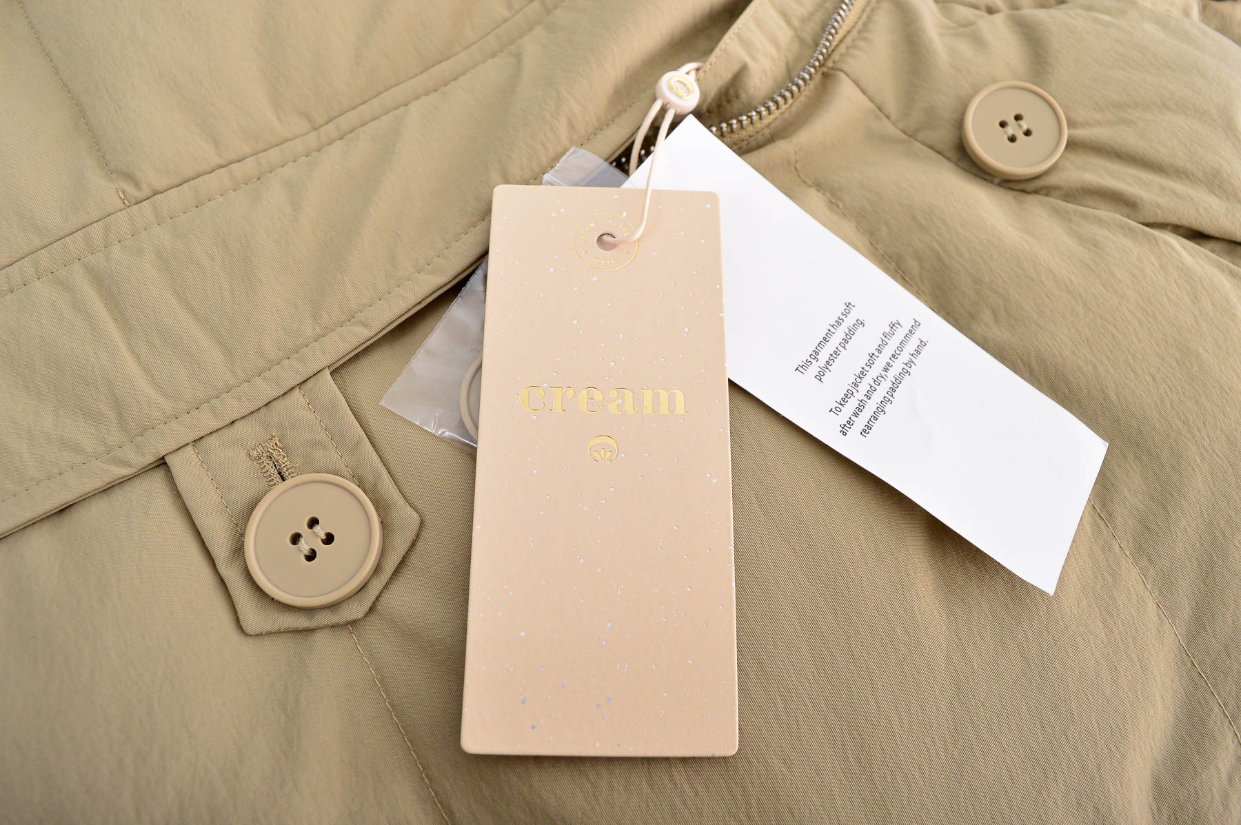 Female jacket - Cream - 2