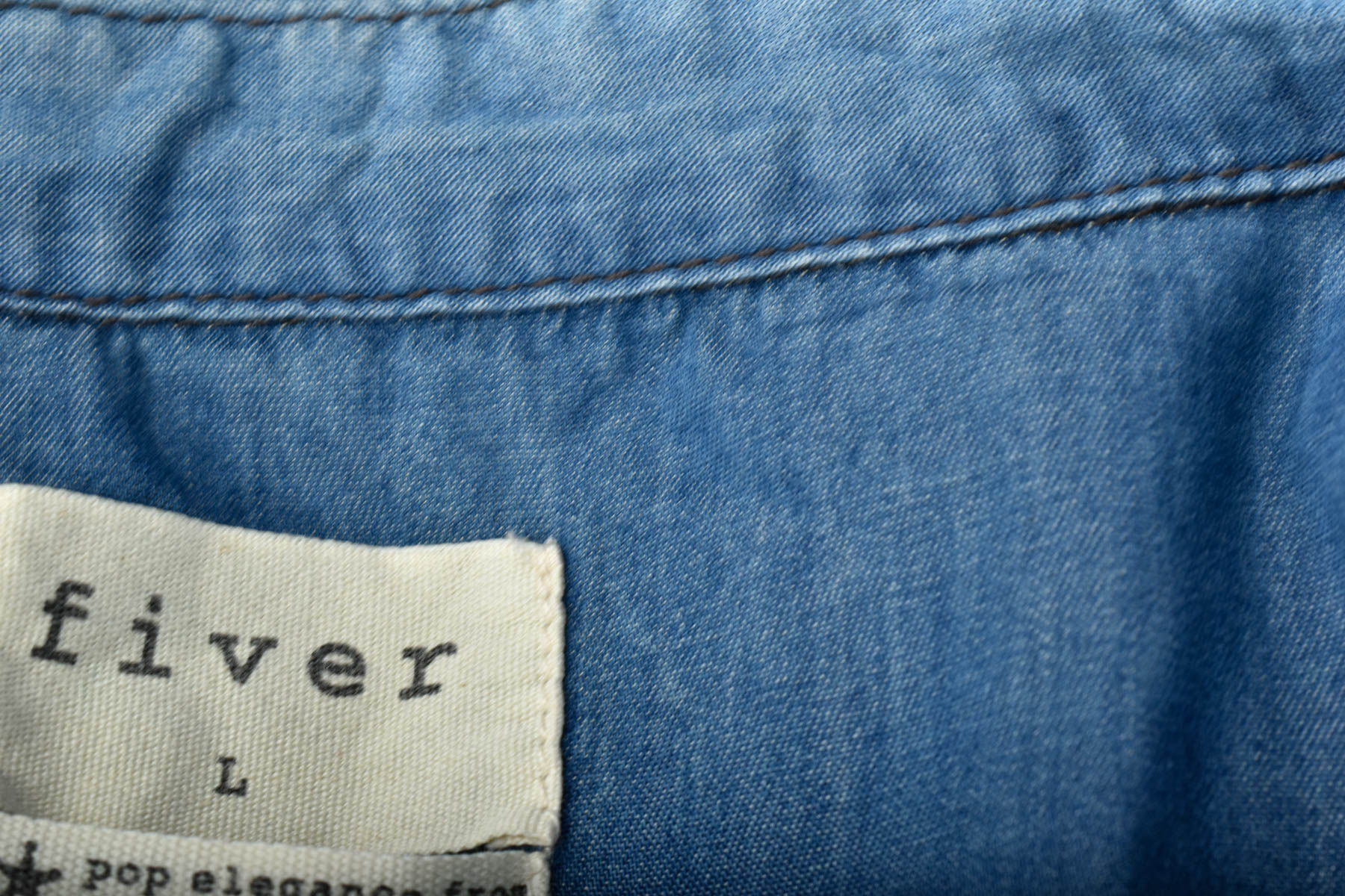 Cămașă de jeans pentru bărbat - Fiver - 2