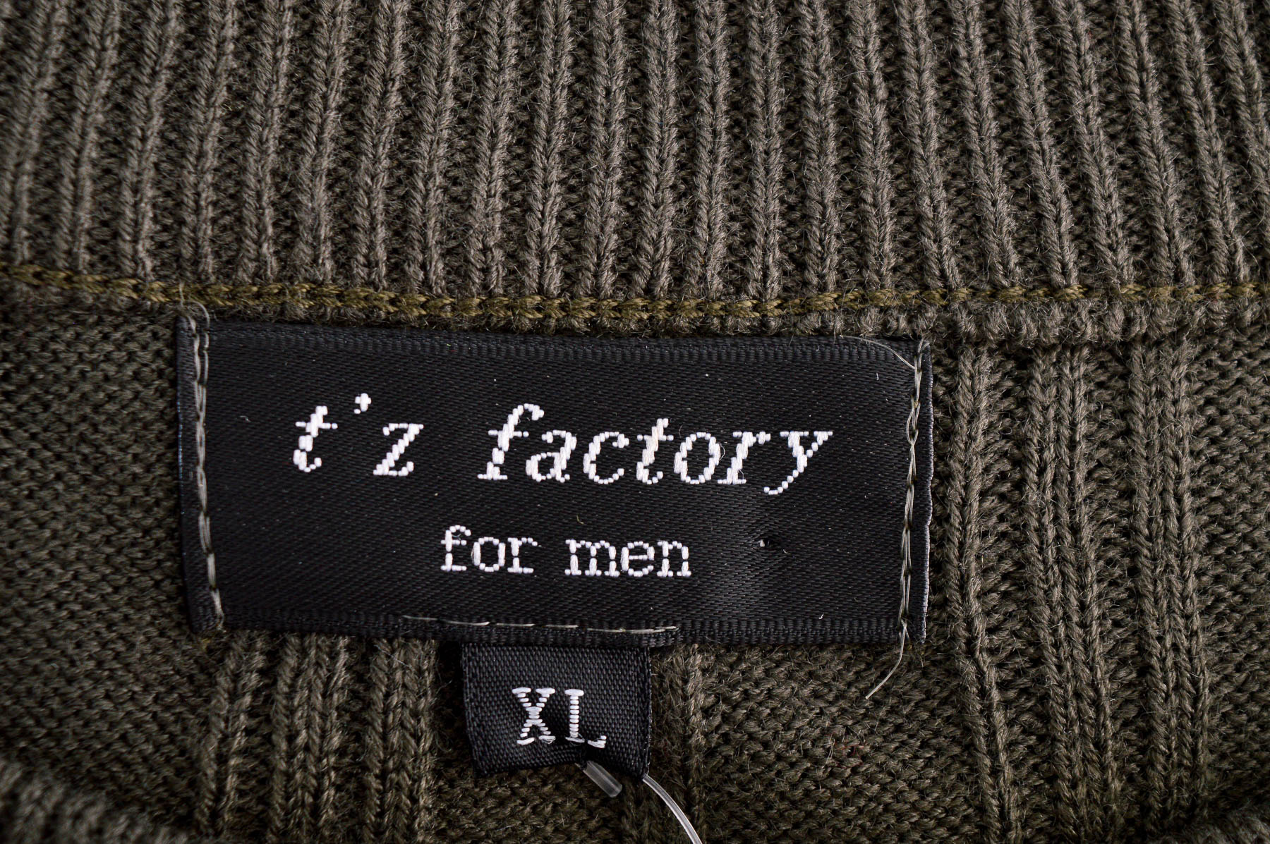 Мъжки пуловер - T'z Factory - 2