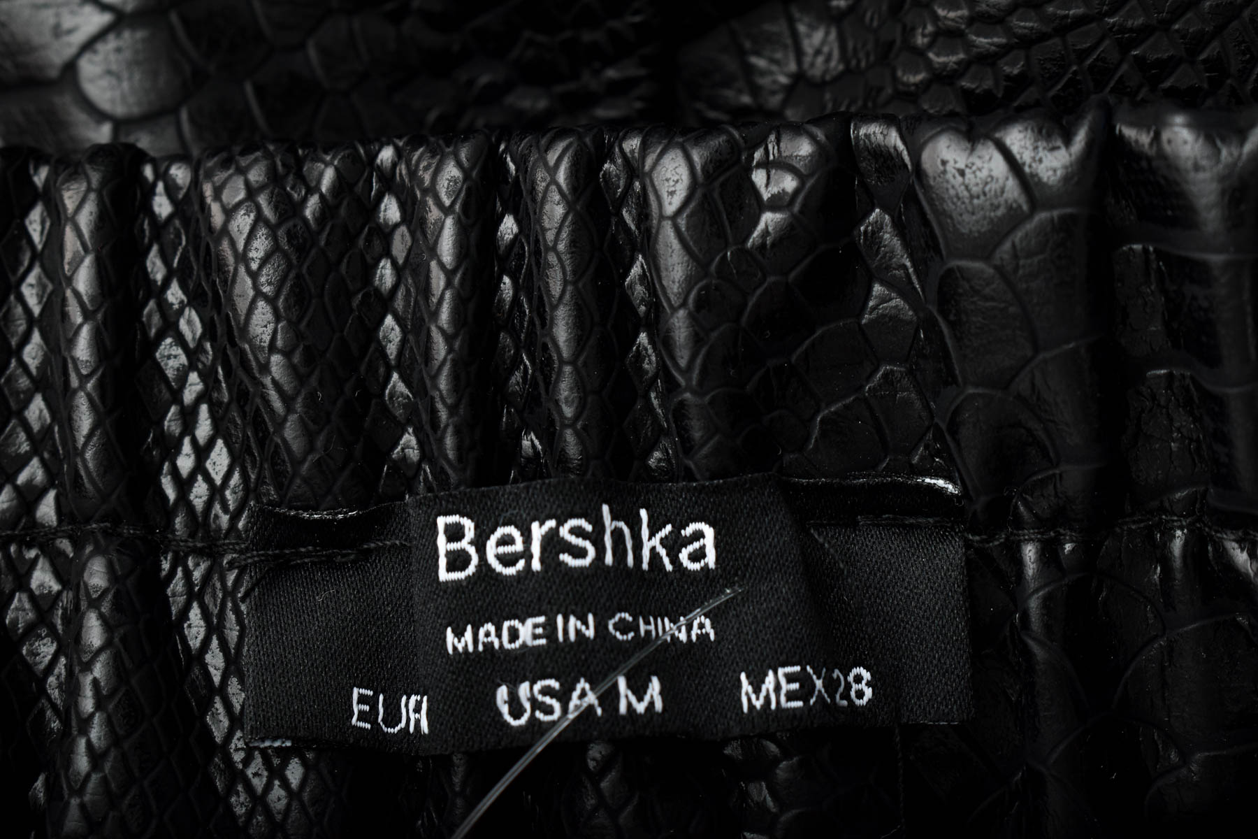 Δερμάτινη φούστα - Bershka - 2