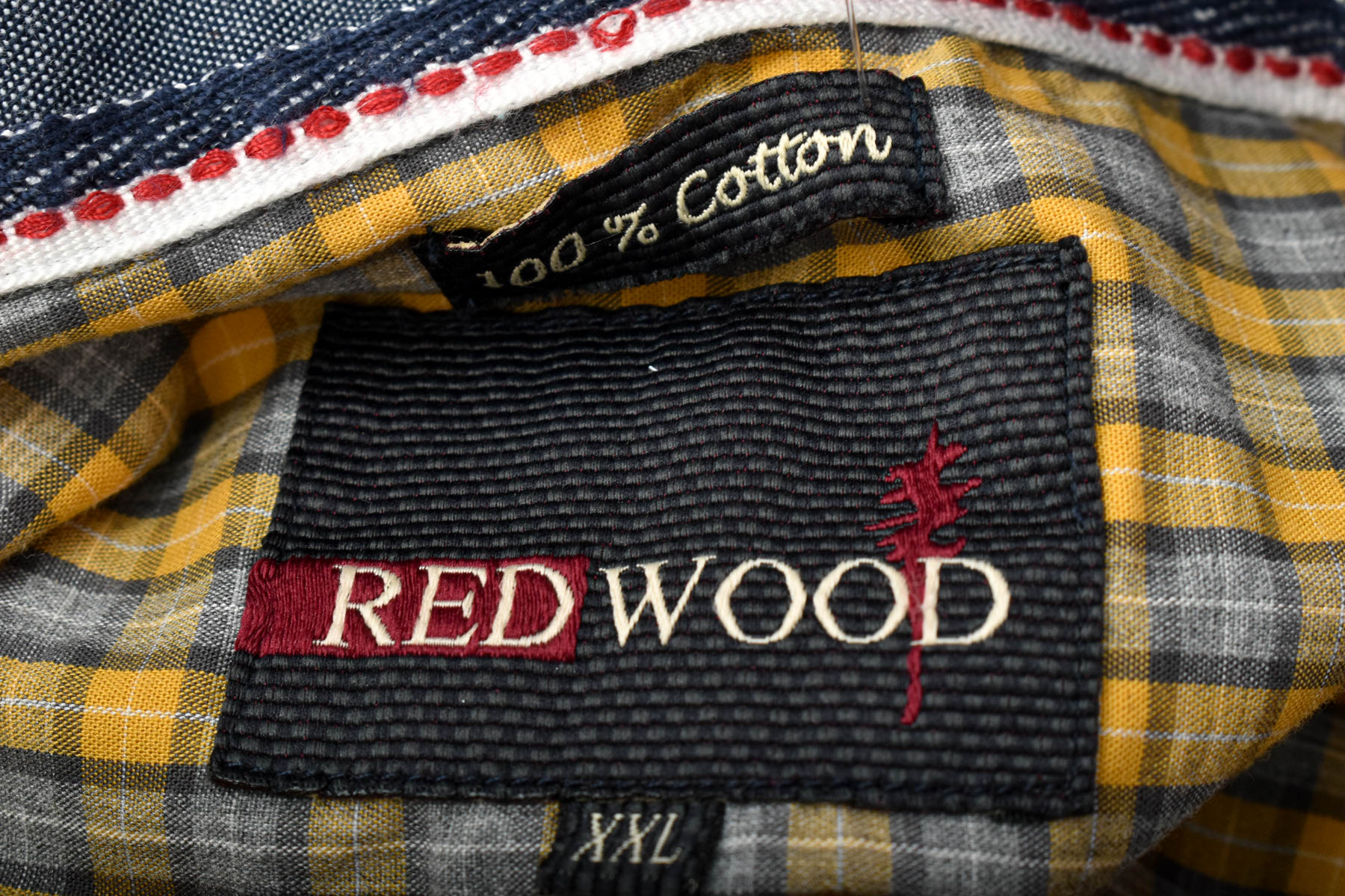 Męska koszula - Red Wood - 2