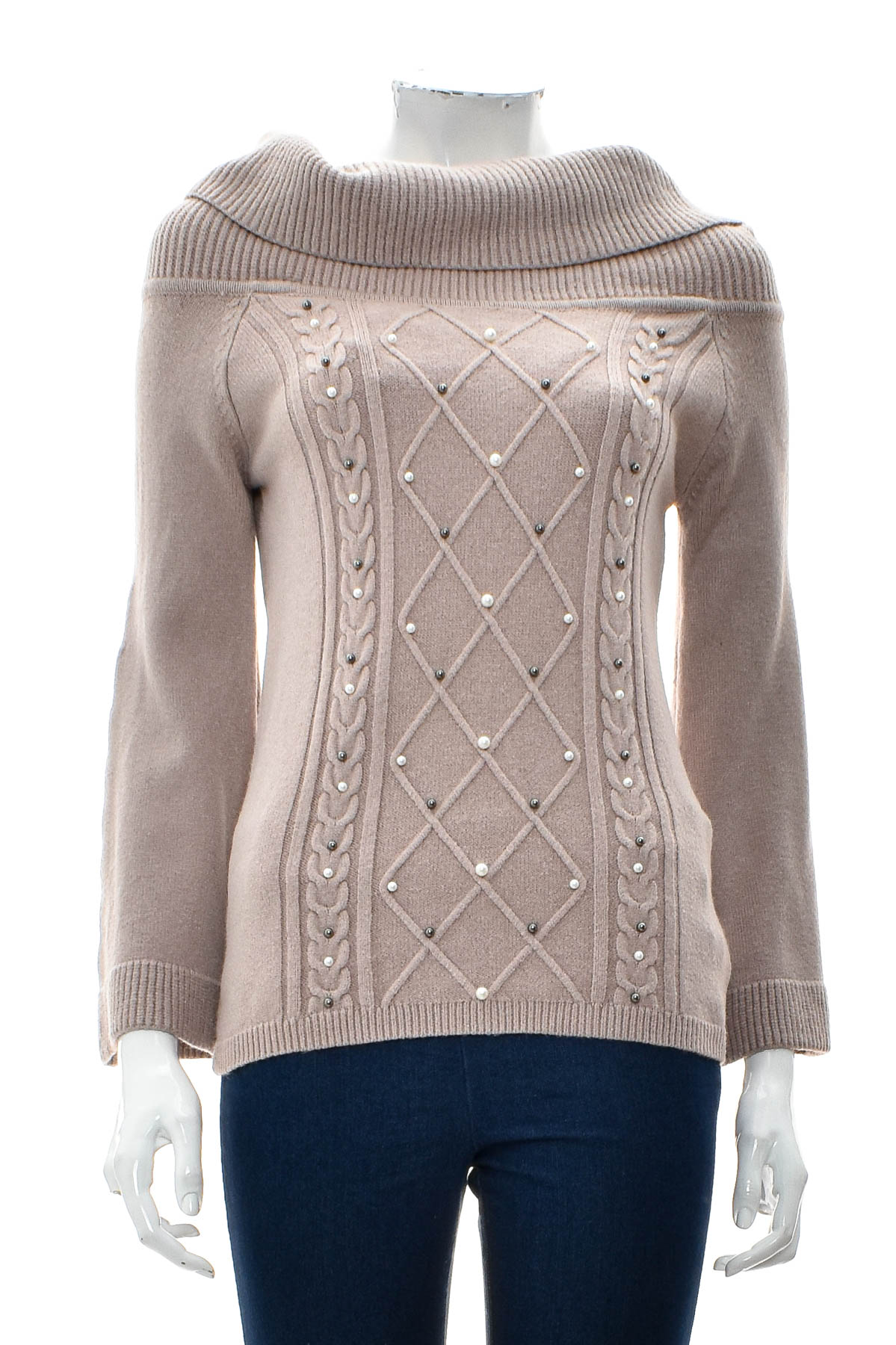 Дамски пуловер - D&Z Fashion - 0