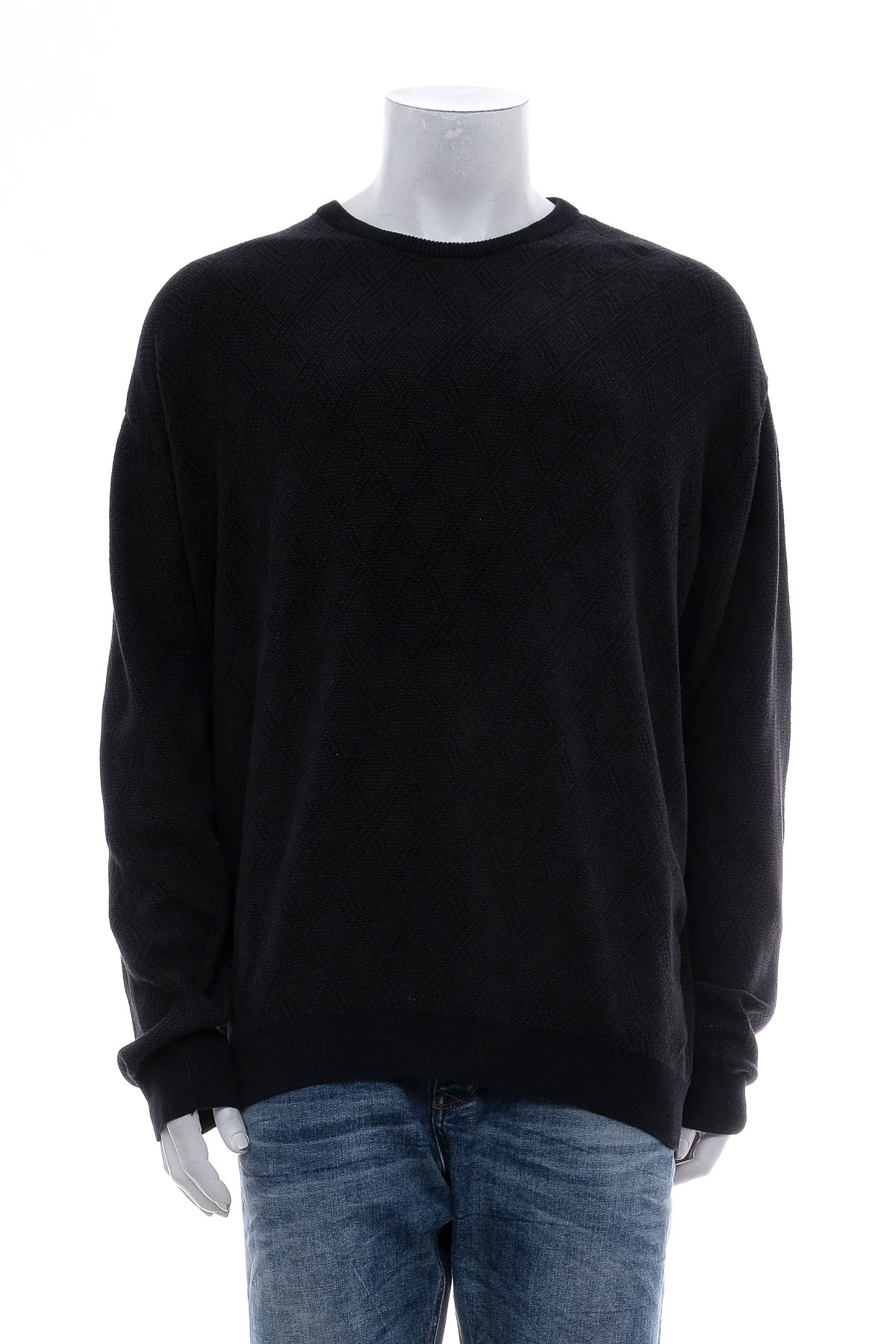 Мъжки пуловер - Cottonreal - 0