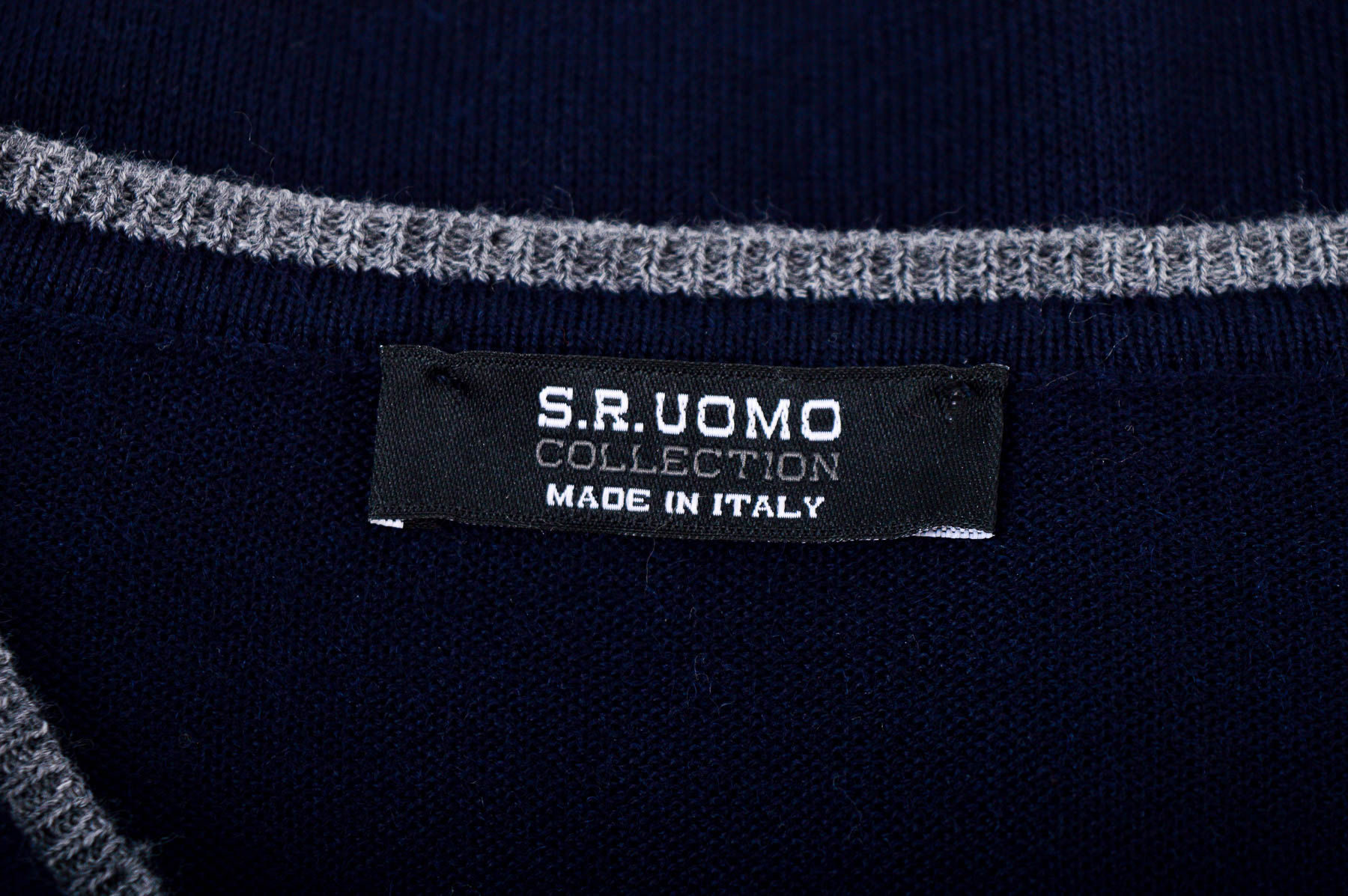 Мъжки пуловер - S.R.UOMO - 2