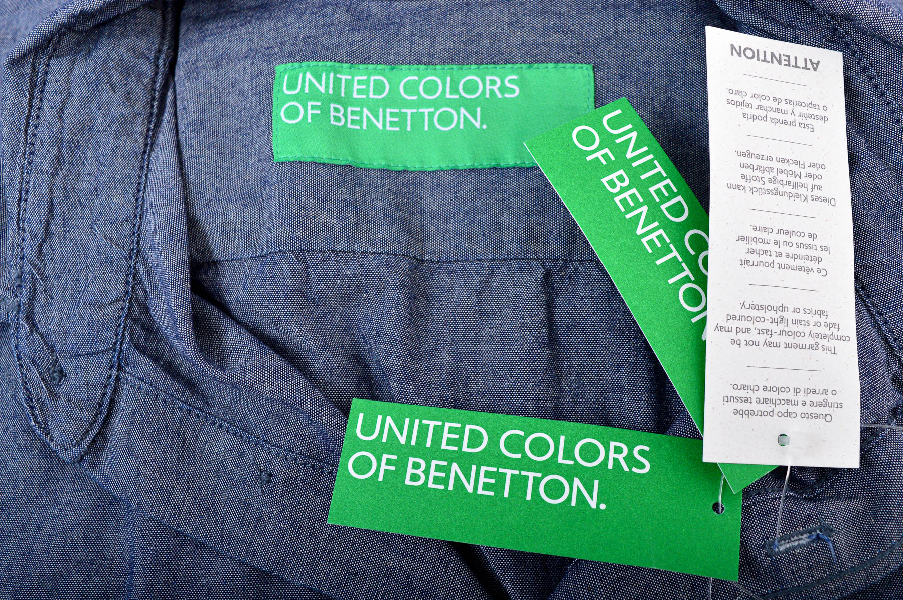 Ανδρικό πουκάμισο - United Colors of Benetton - 2