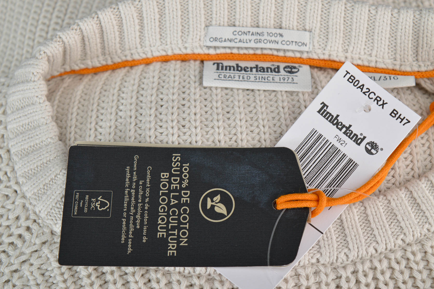 Мъжки пуловер - Timberland - 2