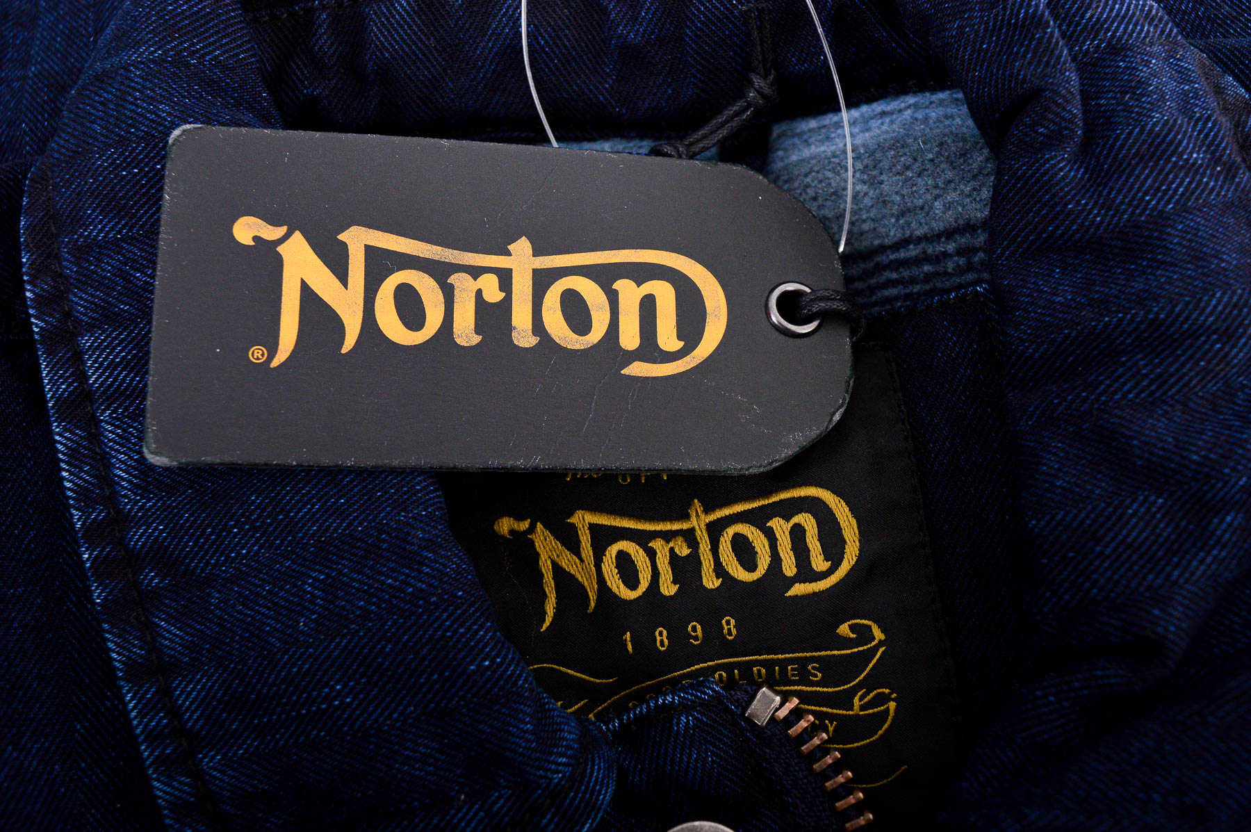 Męska kurtka dżinsowa - Norton - 2