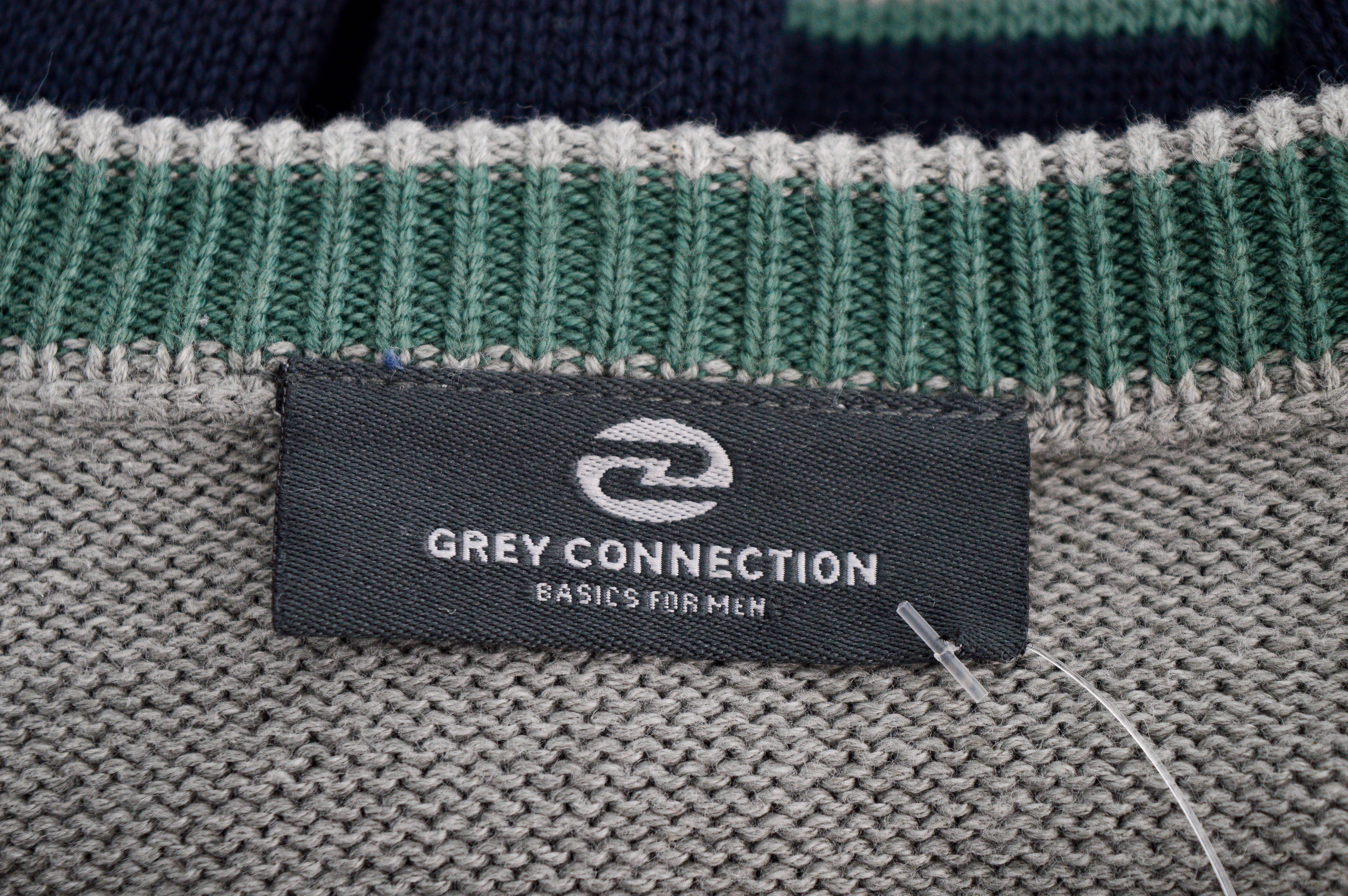 Мъжки пуловер - Grey Connection - 2