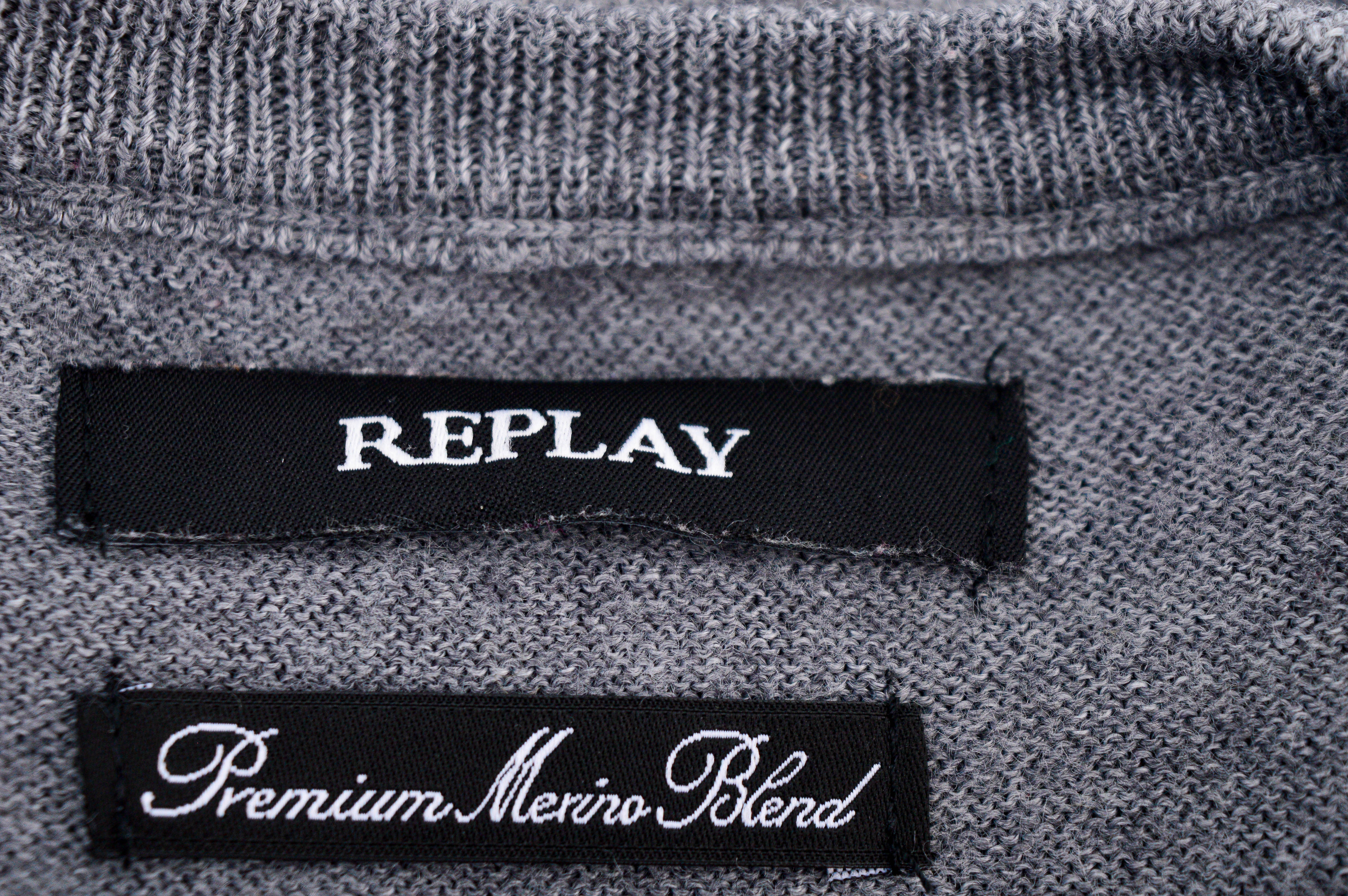 Мъжки пуловер - REPLAY - 2