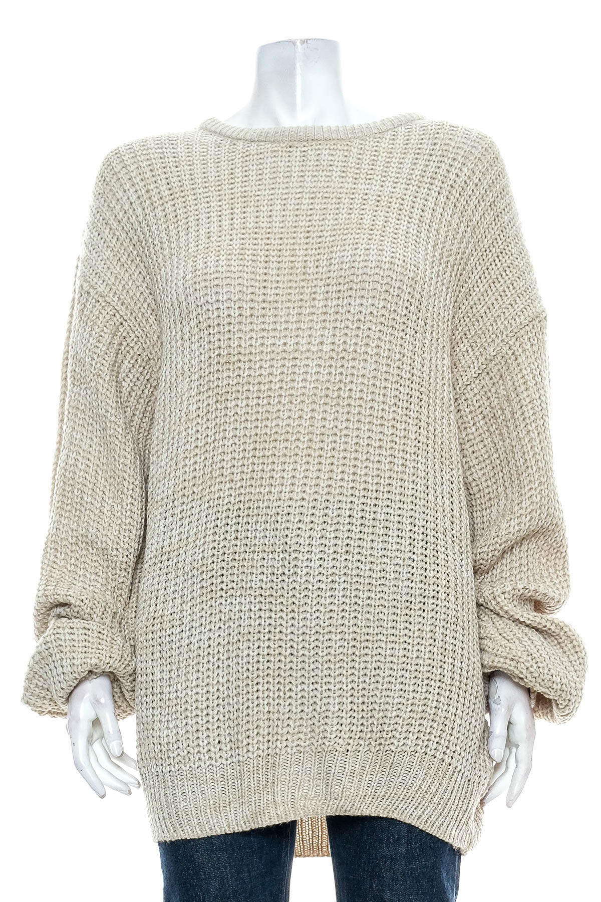 Дамски пуловер - Basic Editions - 0