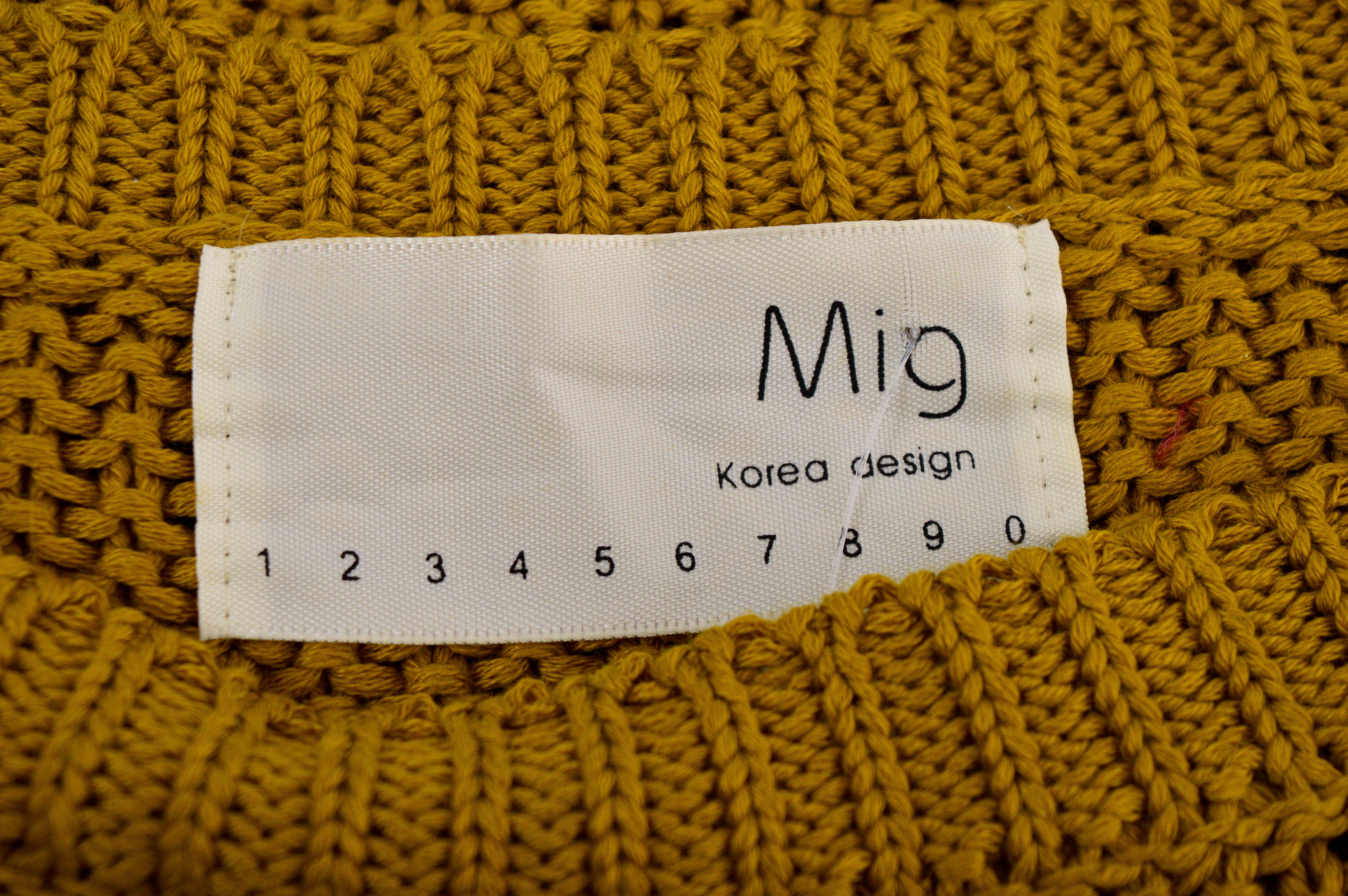 Дамски пуловер - MIG Korea Design - 2