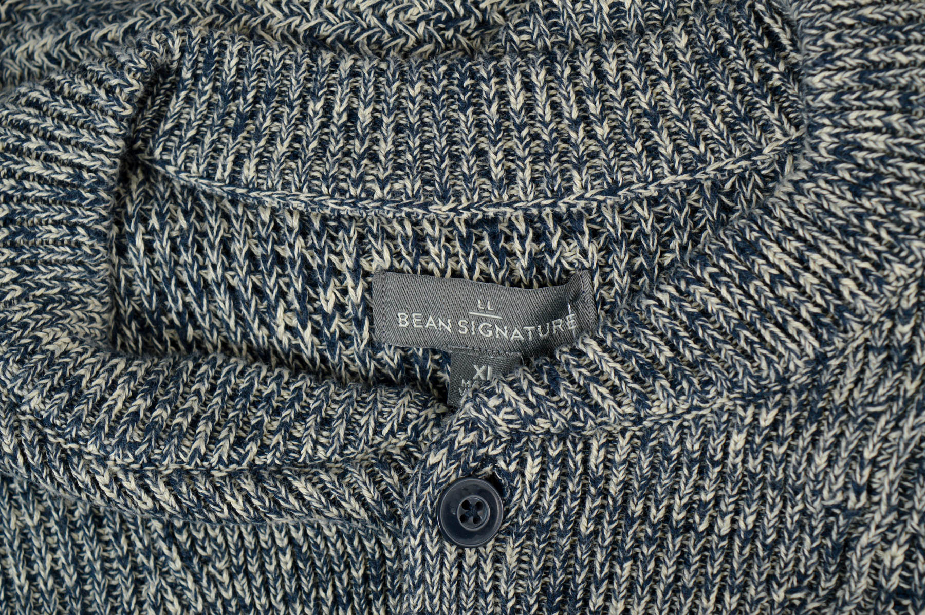 Мъжки пуловер - BEAN SIGNATURE - 2