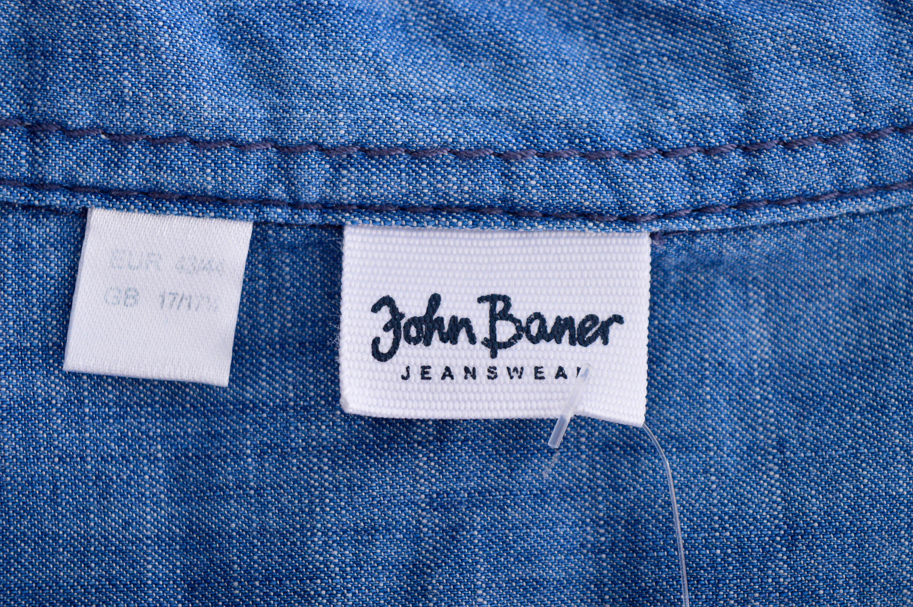 Мъжка дънкова риза - John Baner - 2