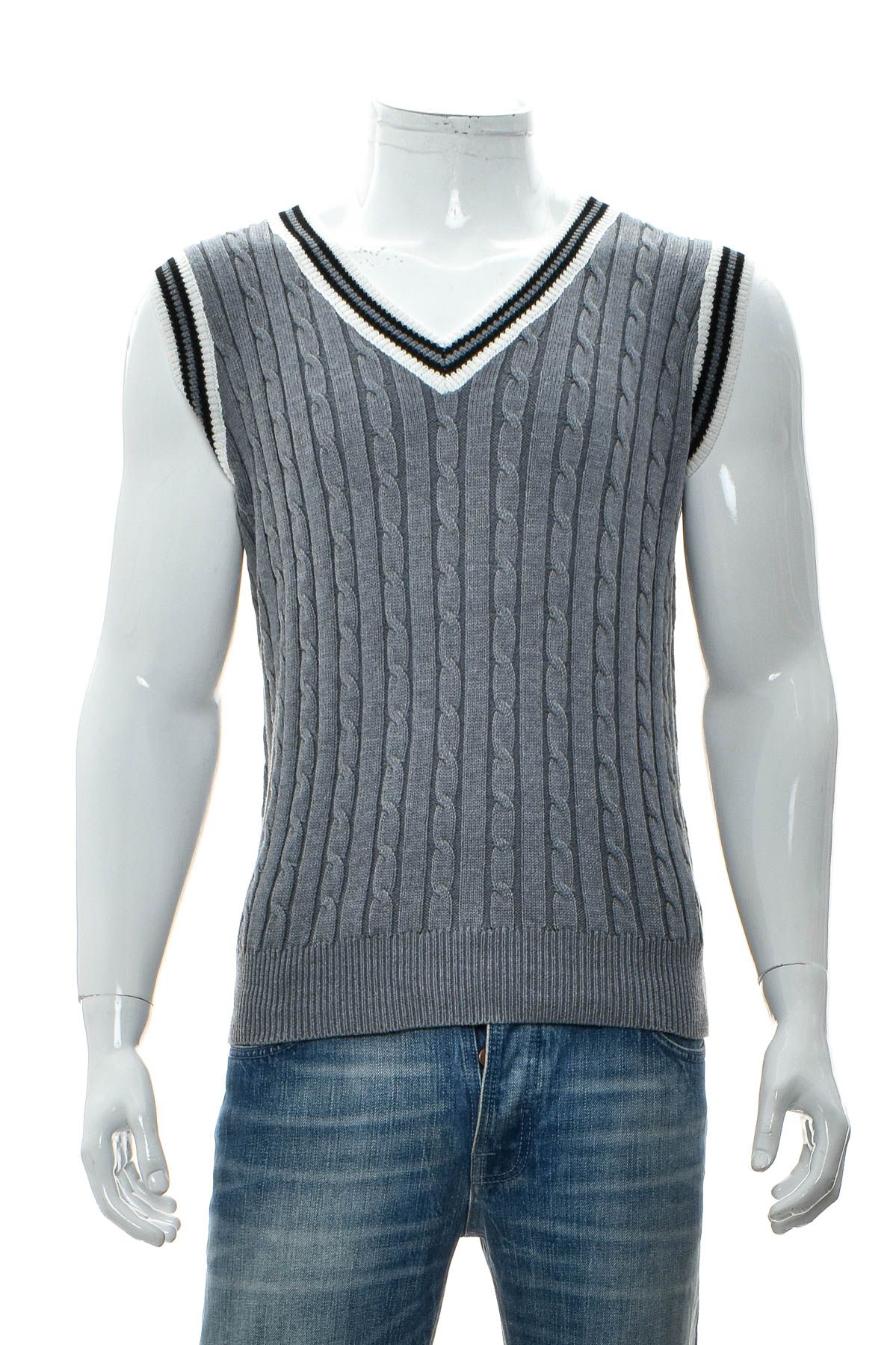 Мъжки пуловер - COOFANDY - 0