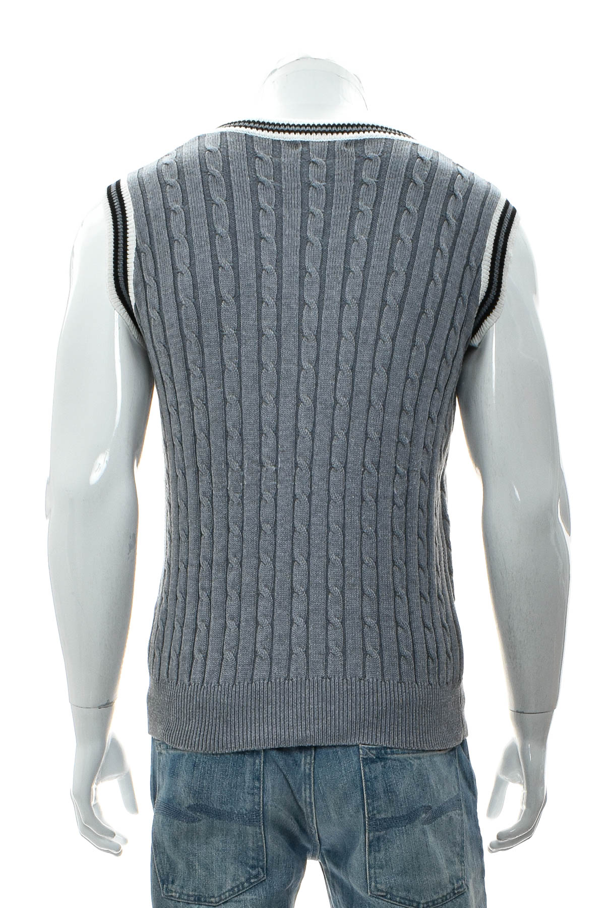 Мъжки пуловер - COOFANDY - 1
