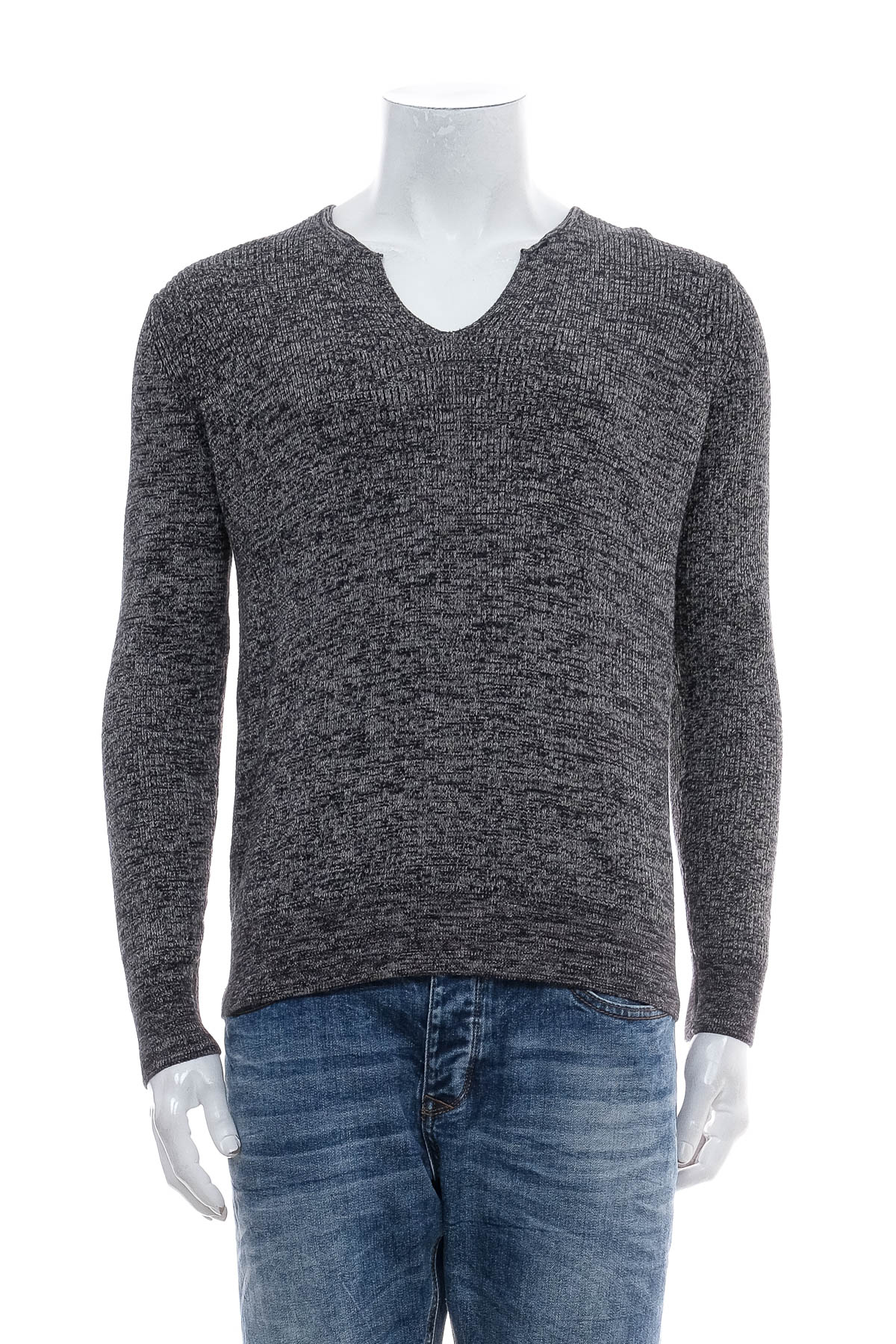 Мъжки пуловер - DENVER HAYES - 0