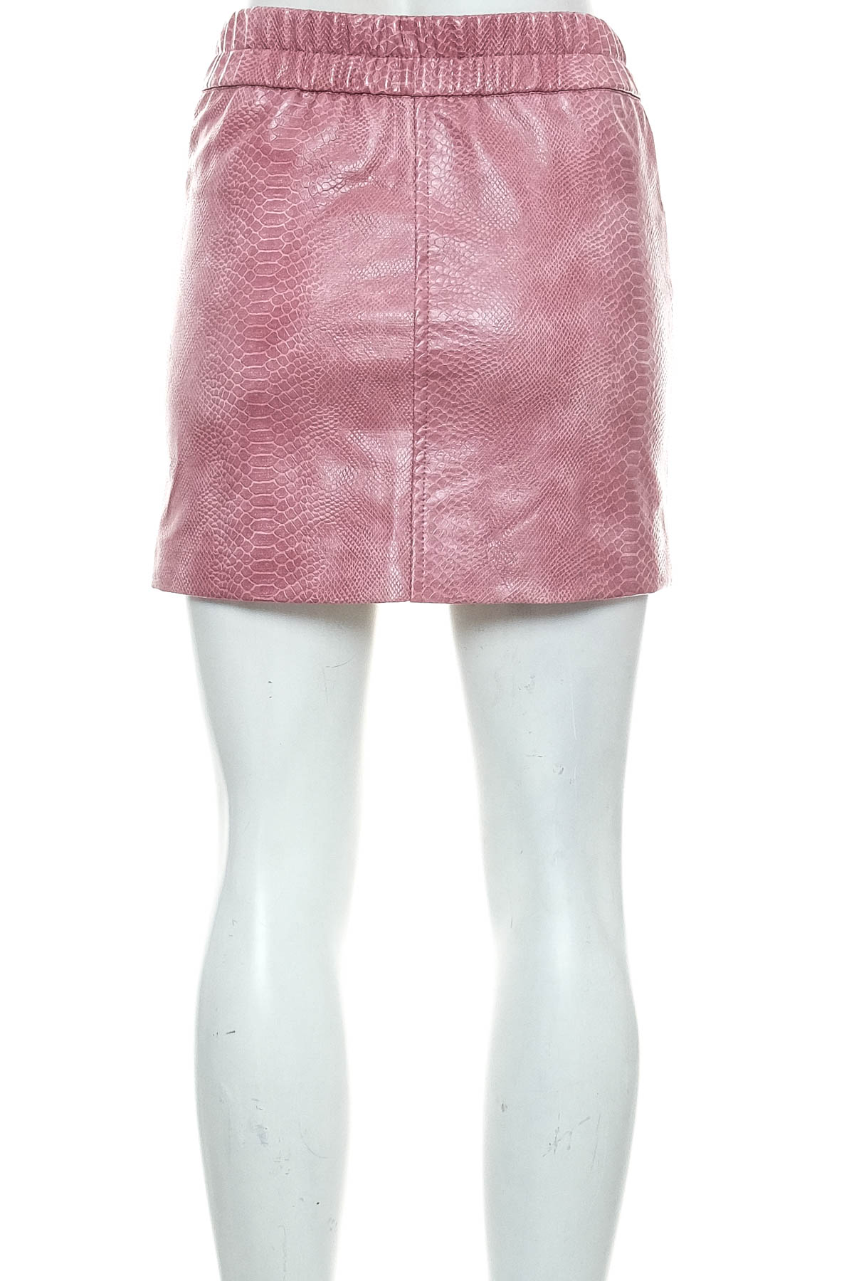Leather skirt- Bershka - 1