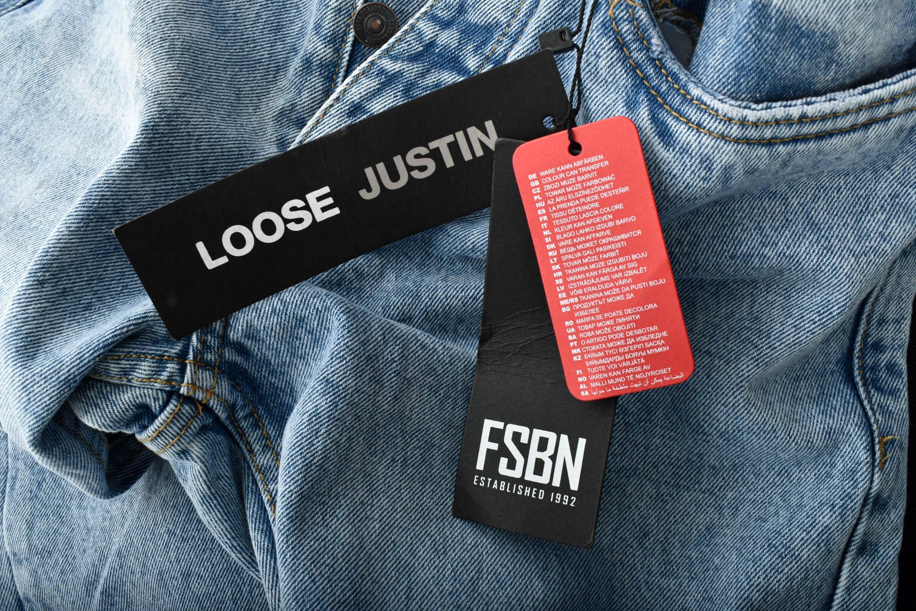 Jeans pentru bărbăți - FSBN - 2