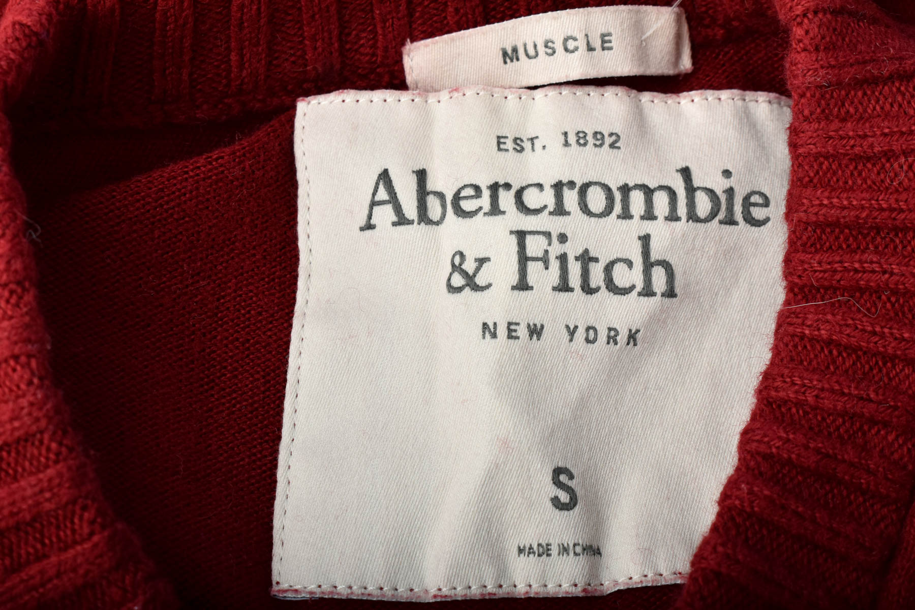 Мъжки пуловер - Abercrombie & Fitch - 2