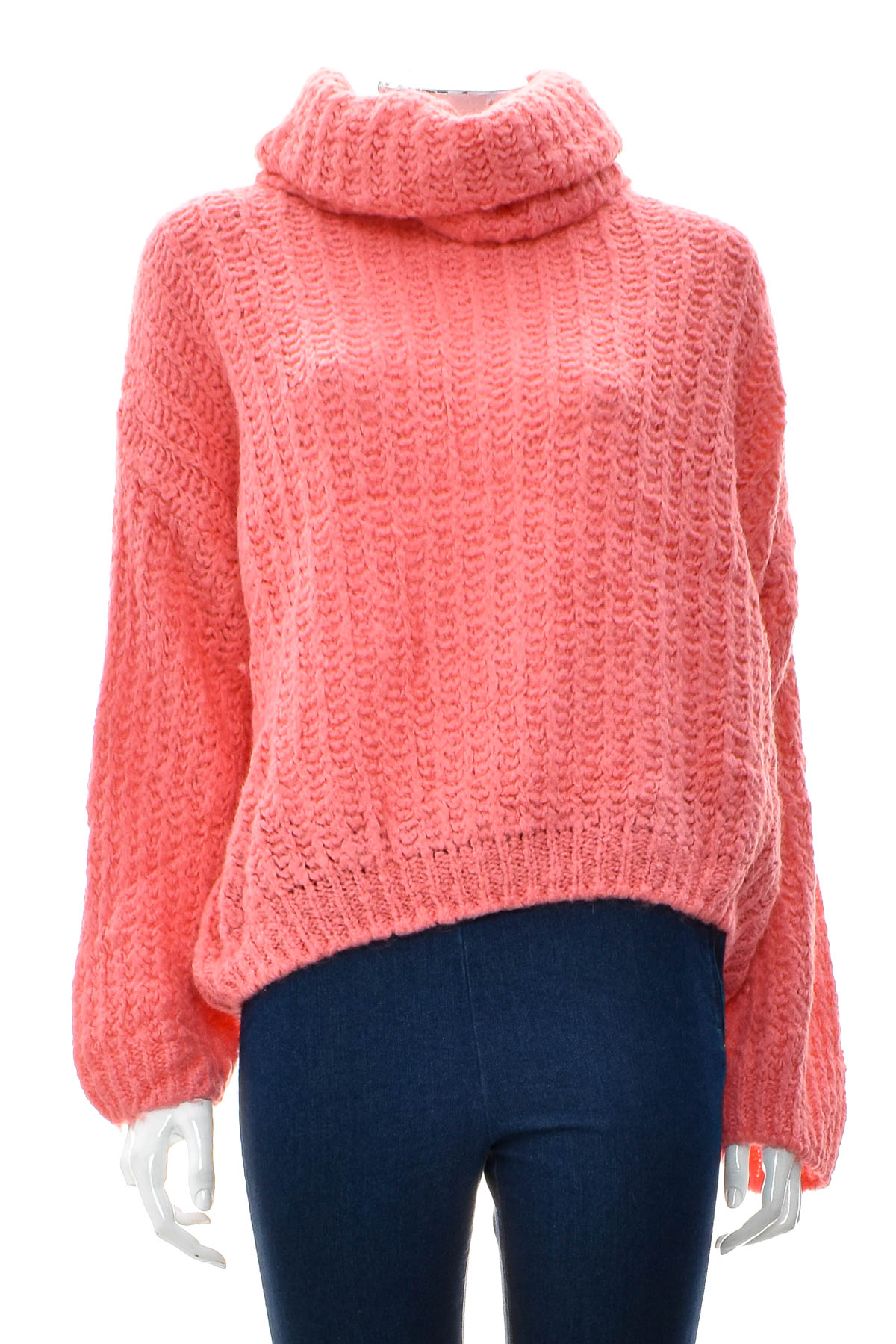 Дамски пуловер - Made in Italy - 0