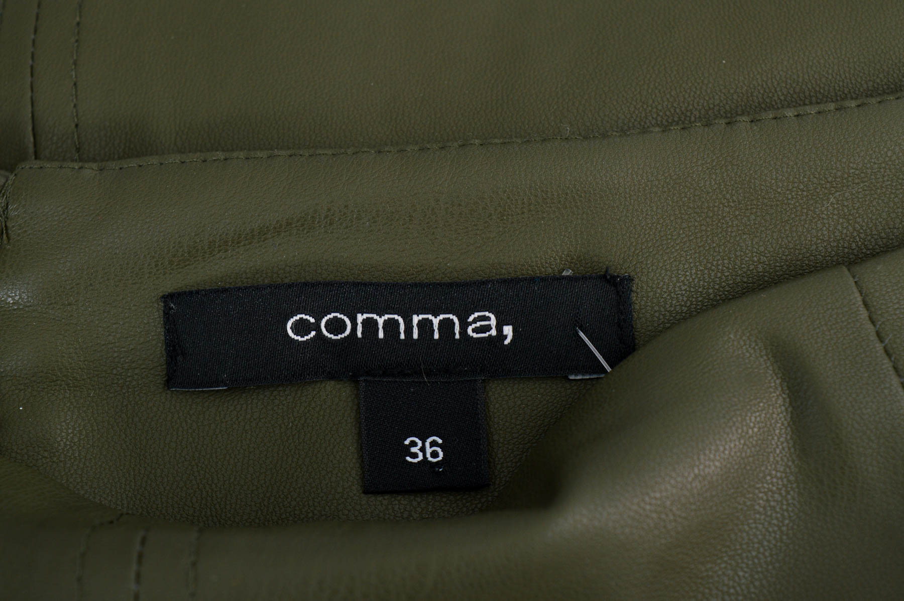 Skórzana spódnica - Comma, - 2