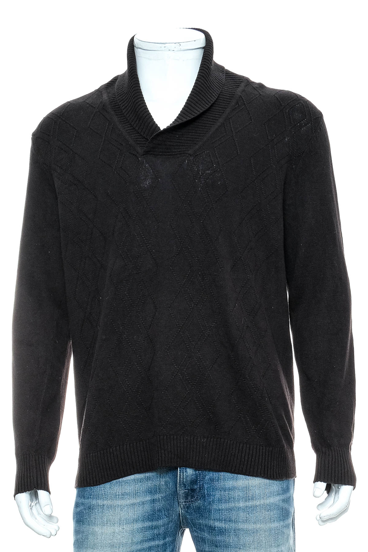 Мъжки пуловер - Perry Ellis - 0
