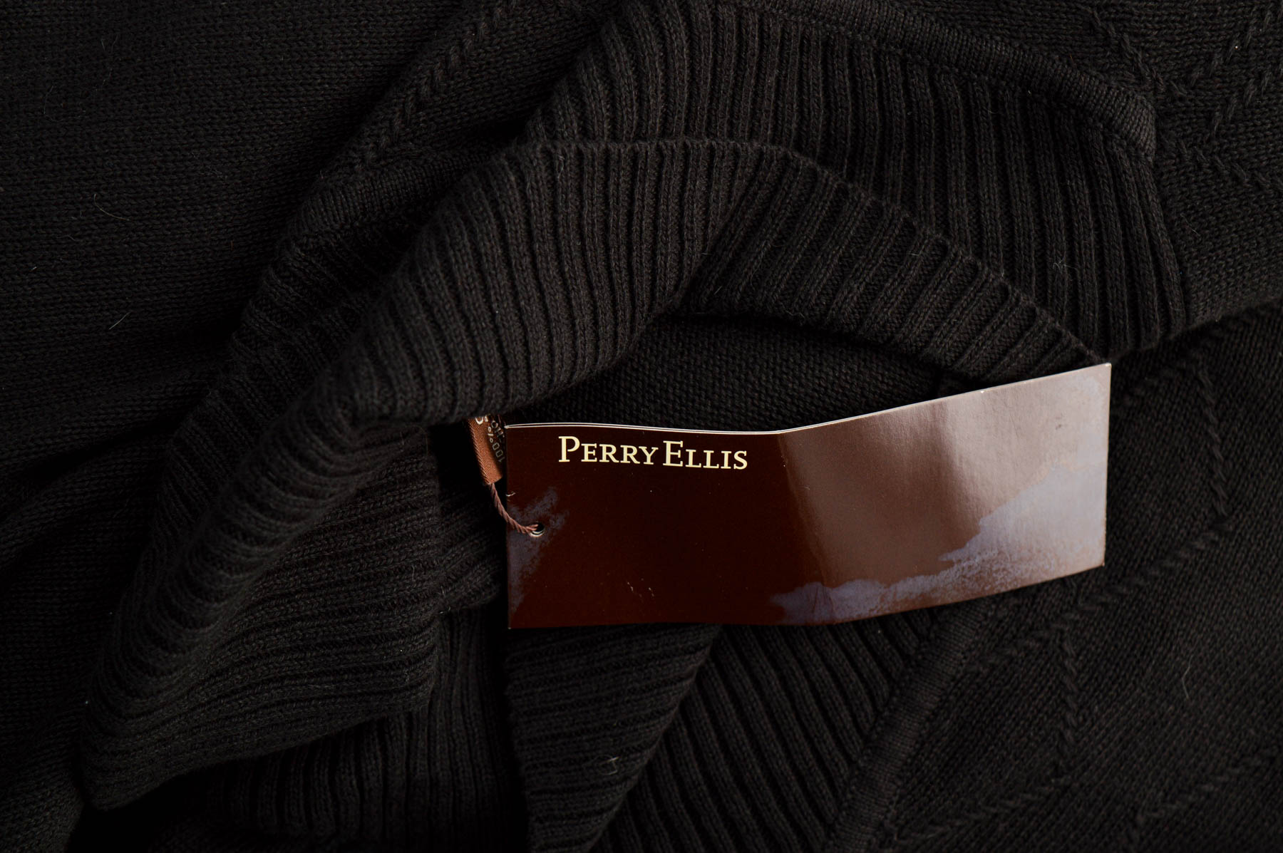 Мъжки пуловер - Perry Ellis - 2