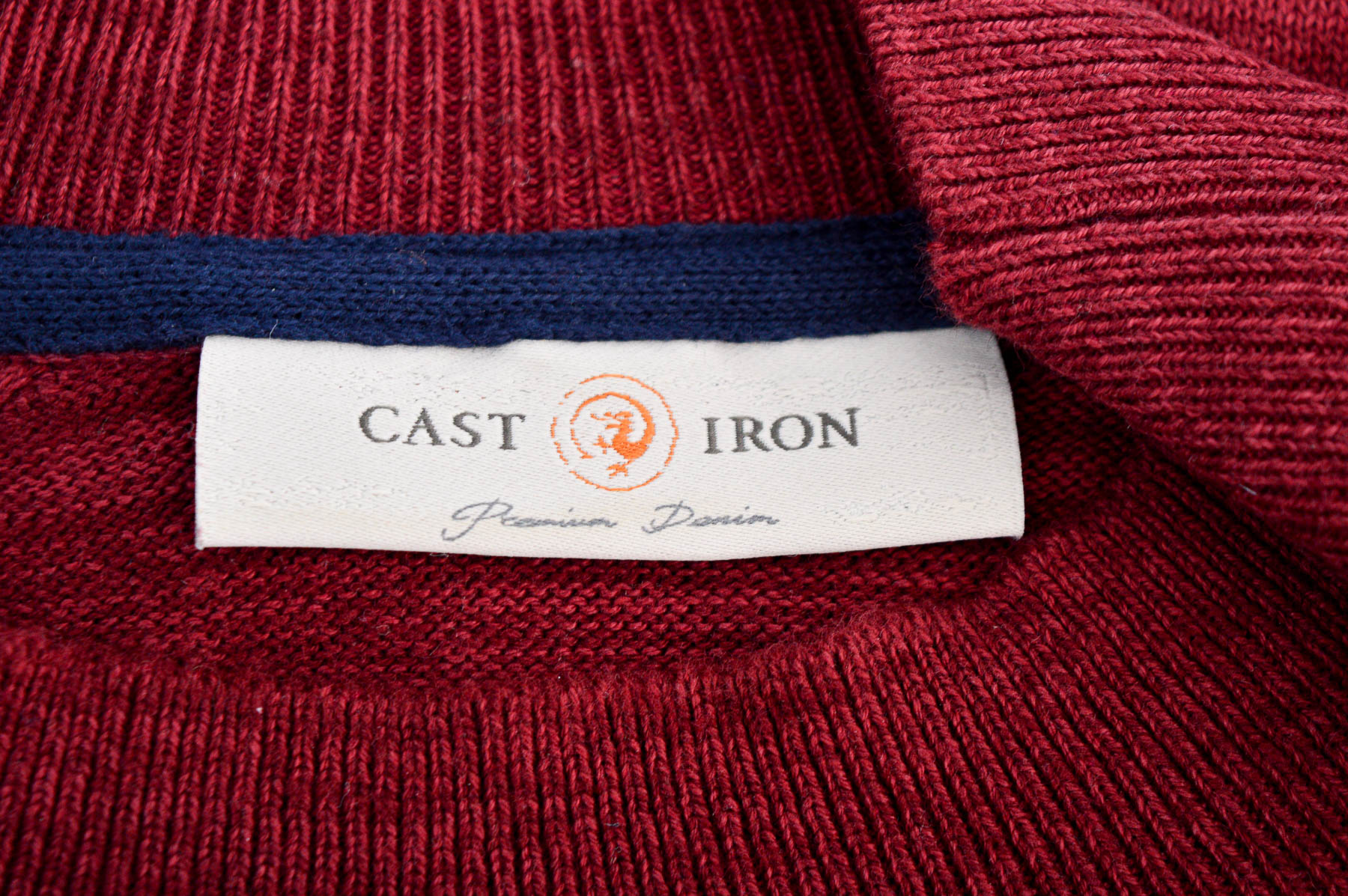 Мъжки пуловер - Cast Iron - 2