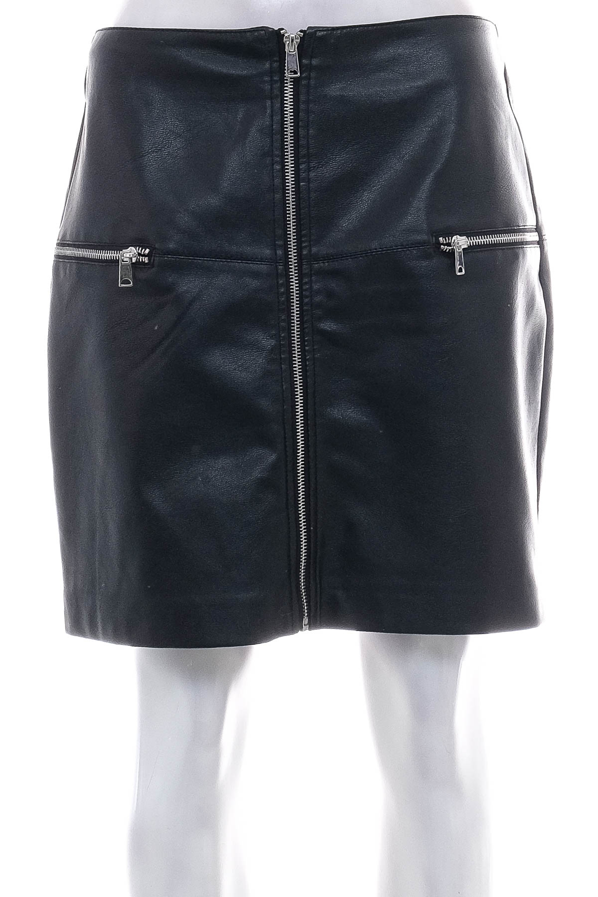 Leather skirt - Amisu - 0