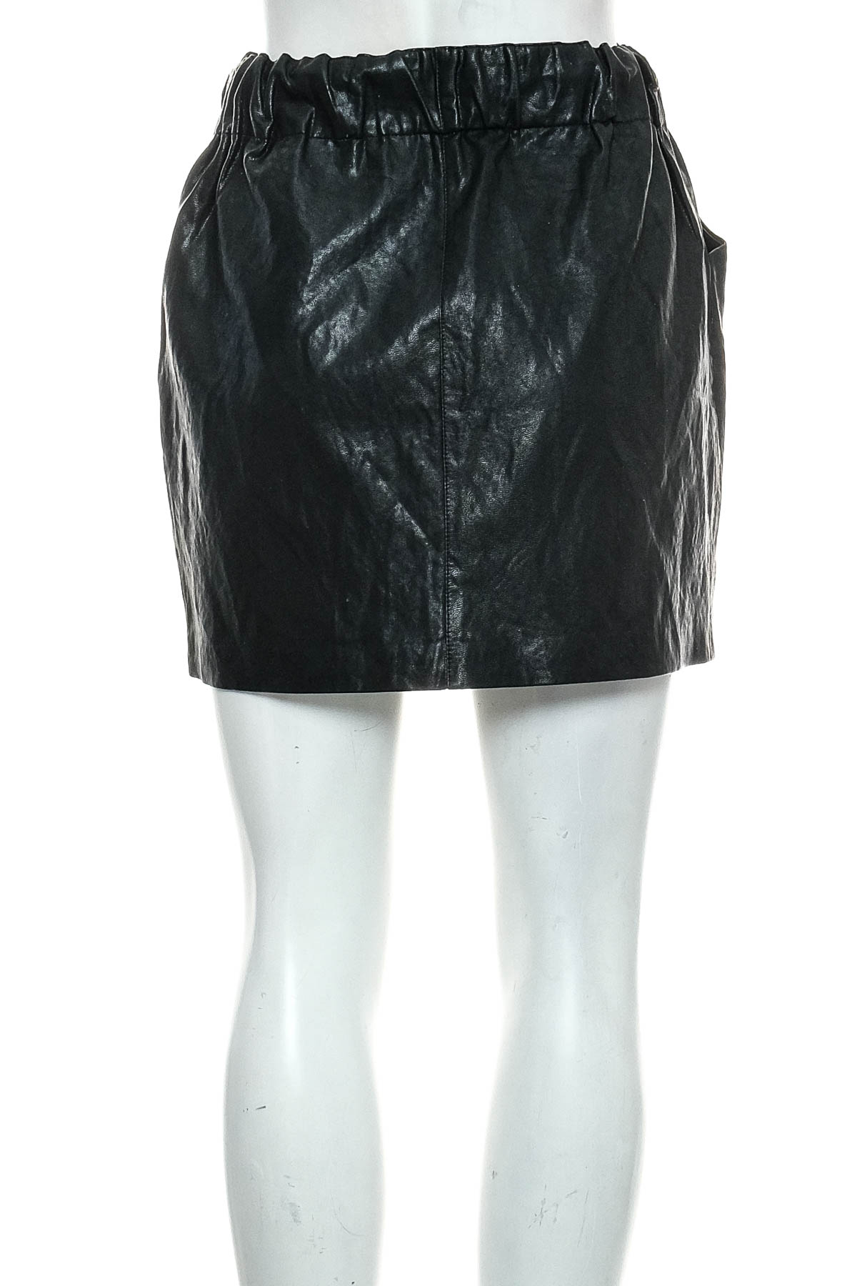 Leather skirt - ZARA Basic - 1