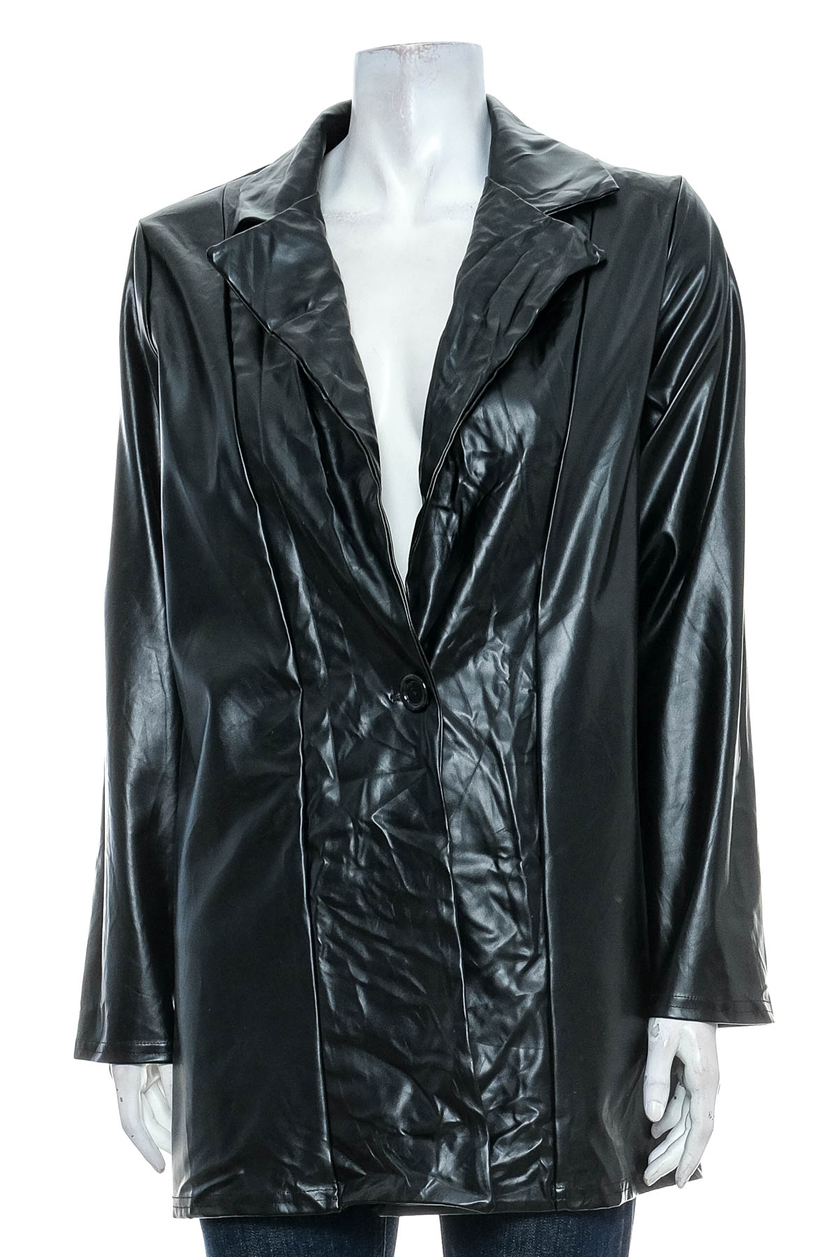 Women's leather blazer - PRETTYLITTLETHING - 0
