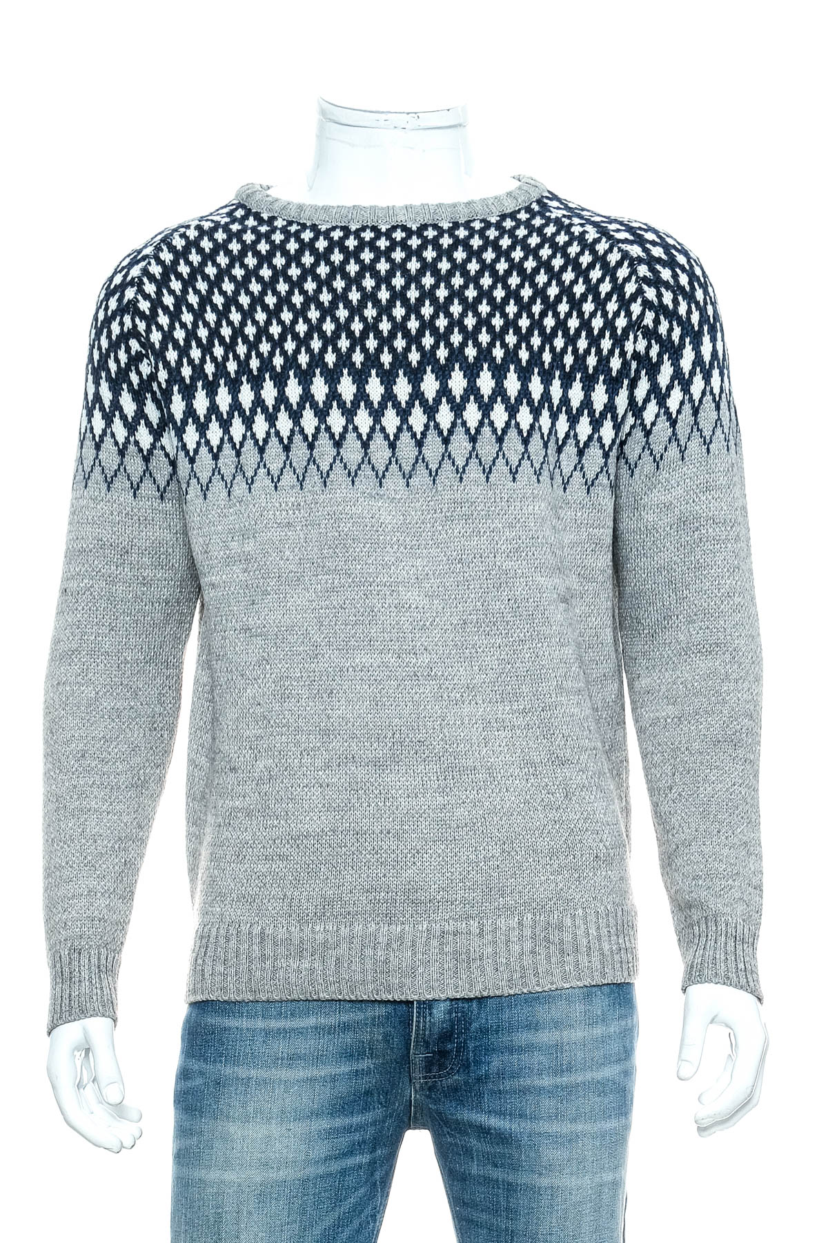 Мъжки пуловер - LIVERGY - 0