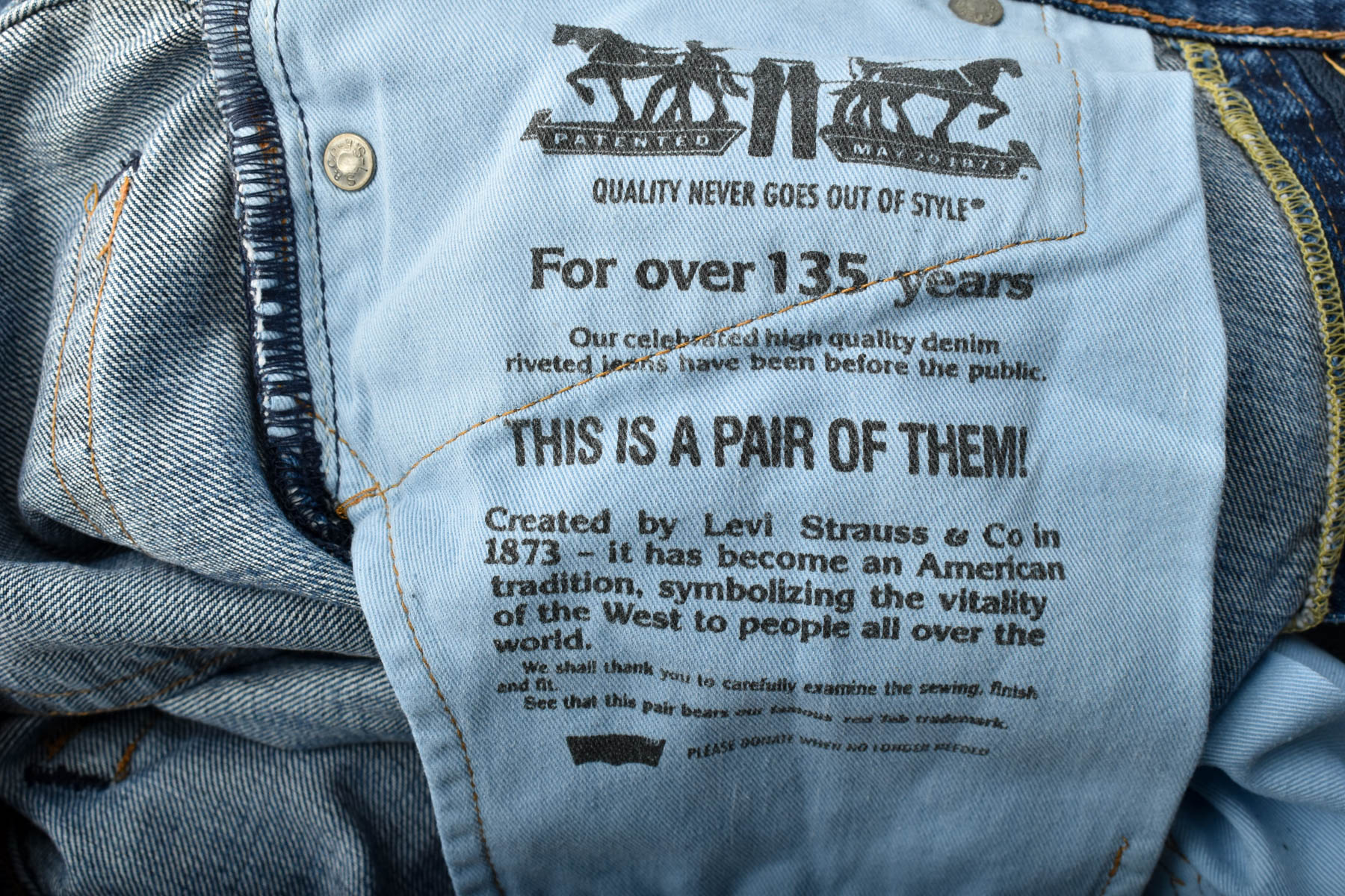 Jeans pentru bărbăți - Levi Strauss & Co - 2