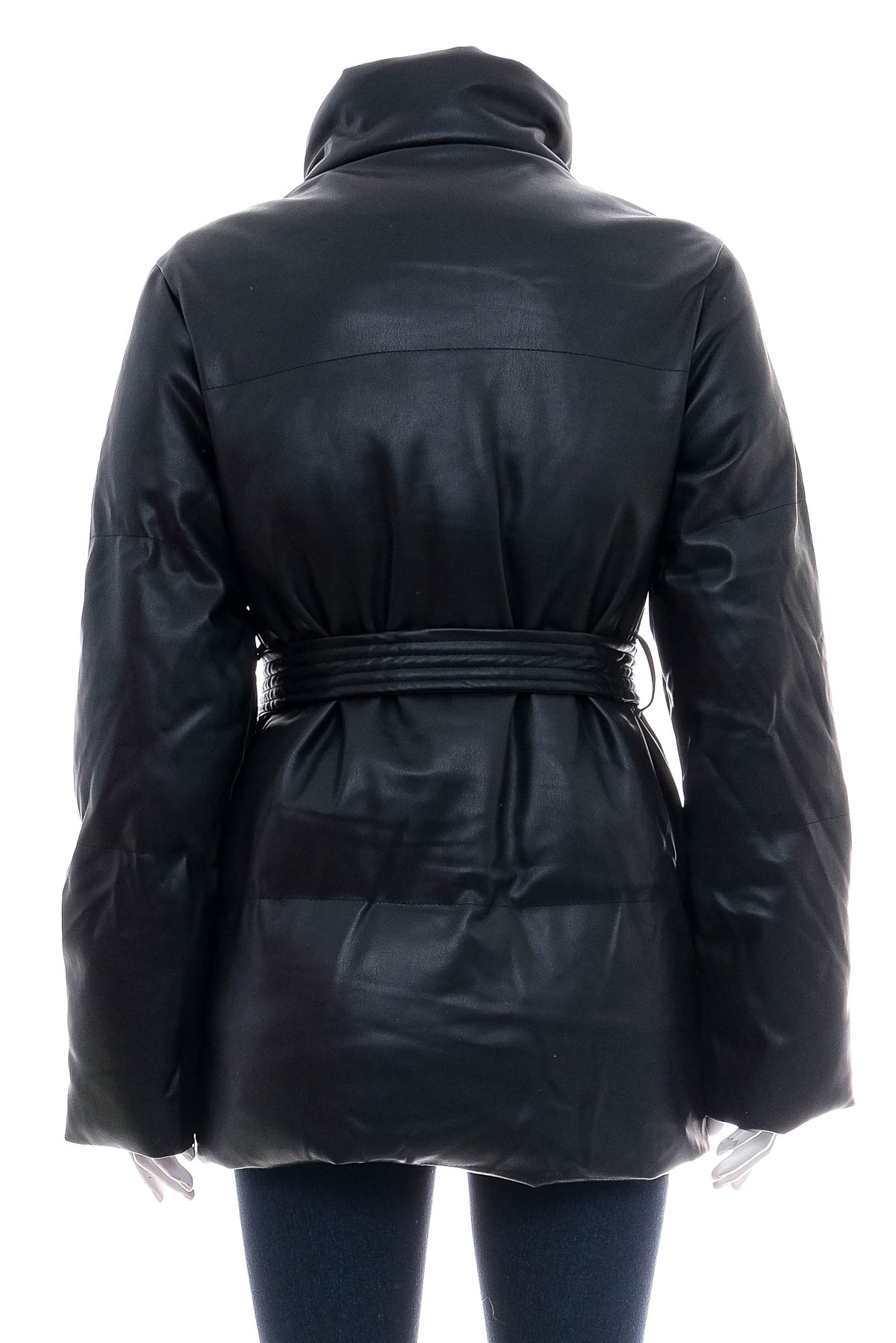 Women's leather jacket - NA-KD - 1