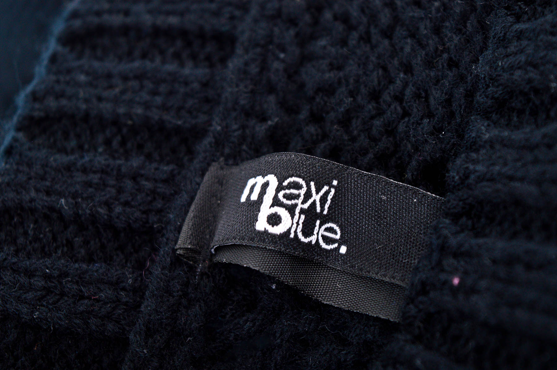 Γυναικείο πουλόβερ - Maxi Blue - 2