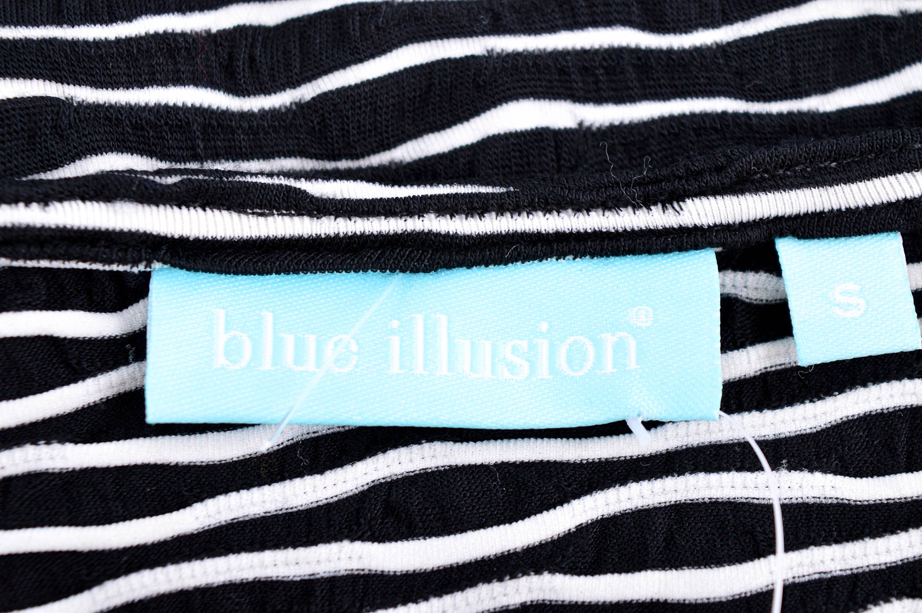 Дамска блуза - Blue illusion - 2