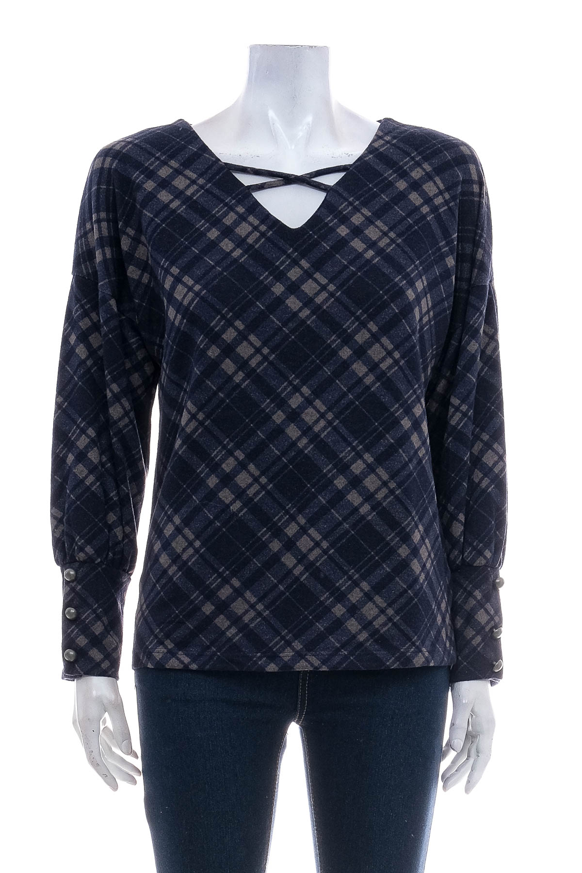 Дамски пуловер - NY Collection - 0
