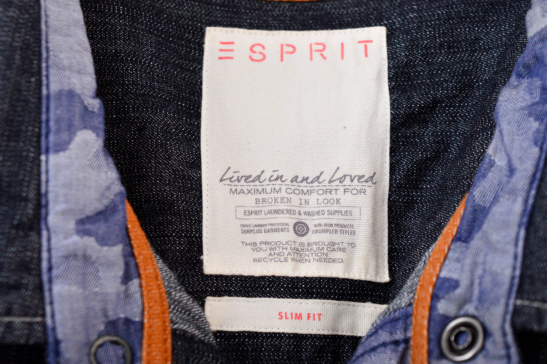Cămașă de jeans pentru bărbat - ESPRIT - 2