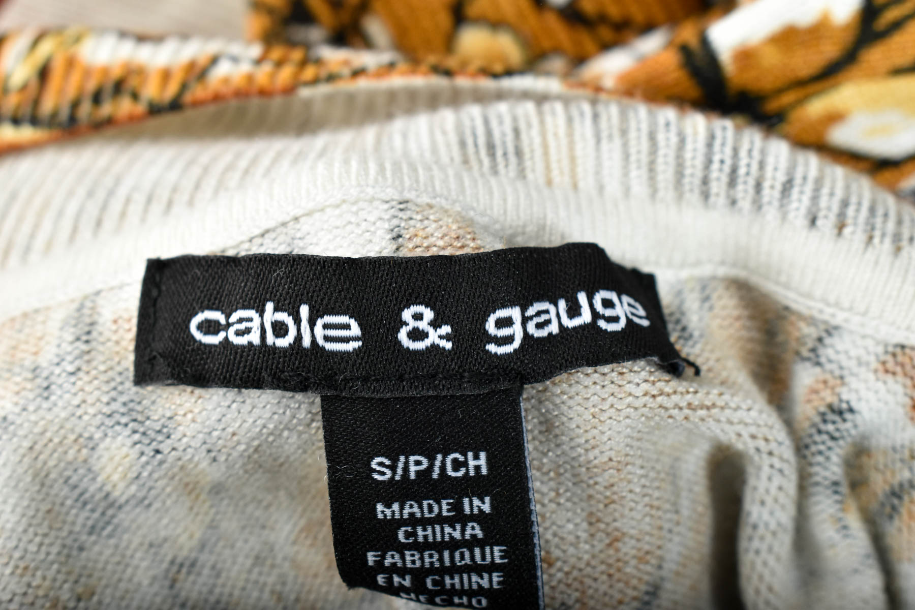 Sweter damski - Cable & Gauge - 2