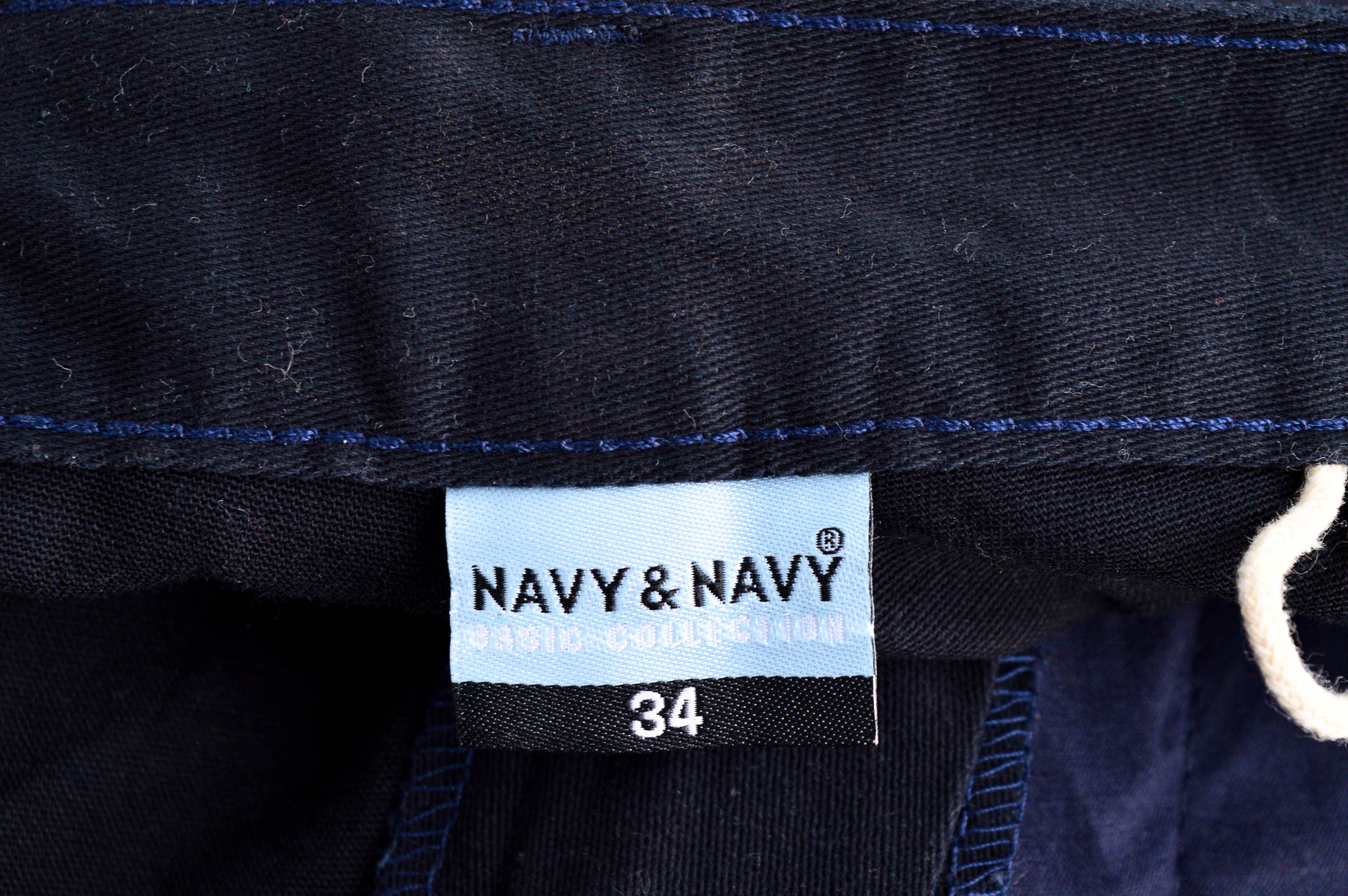 Męskie dżinsy - Navy & Navy - 2
