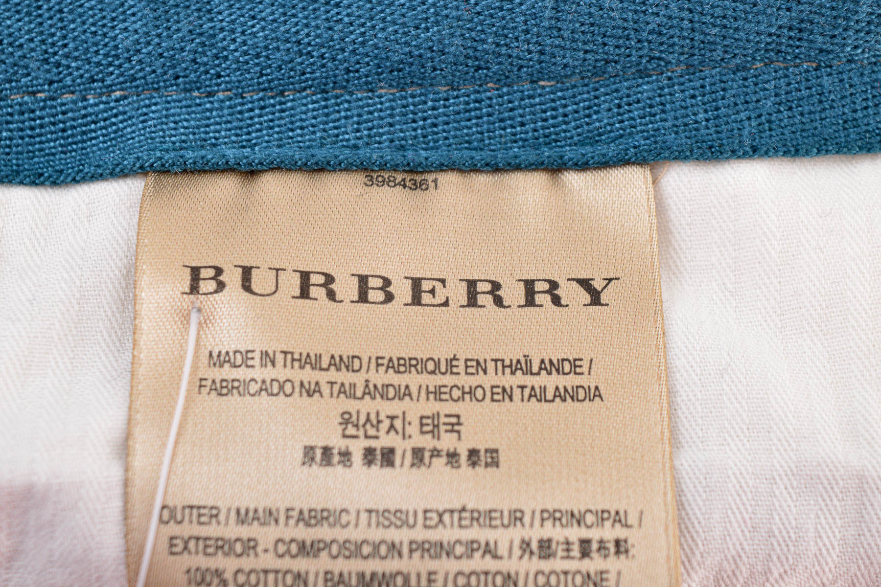 Męskie spodnie - Burberry - 2