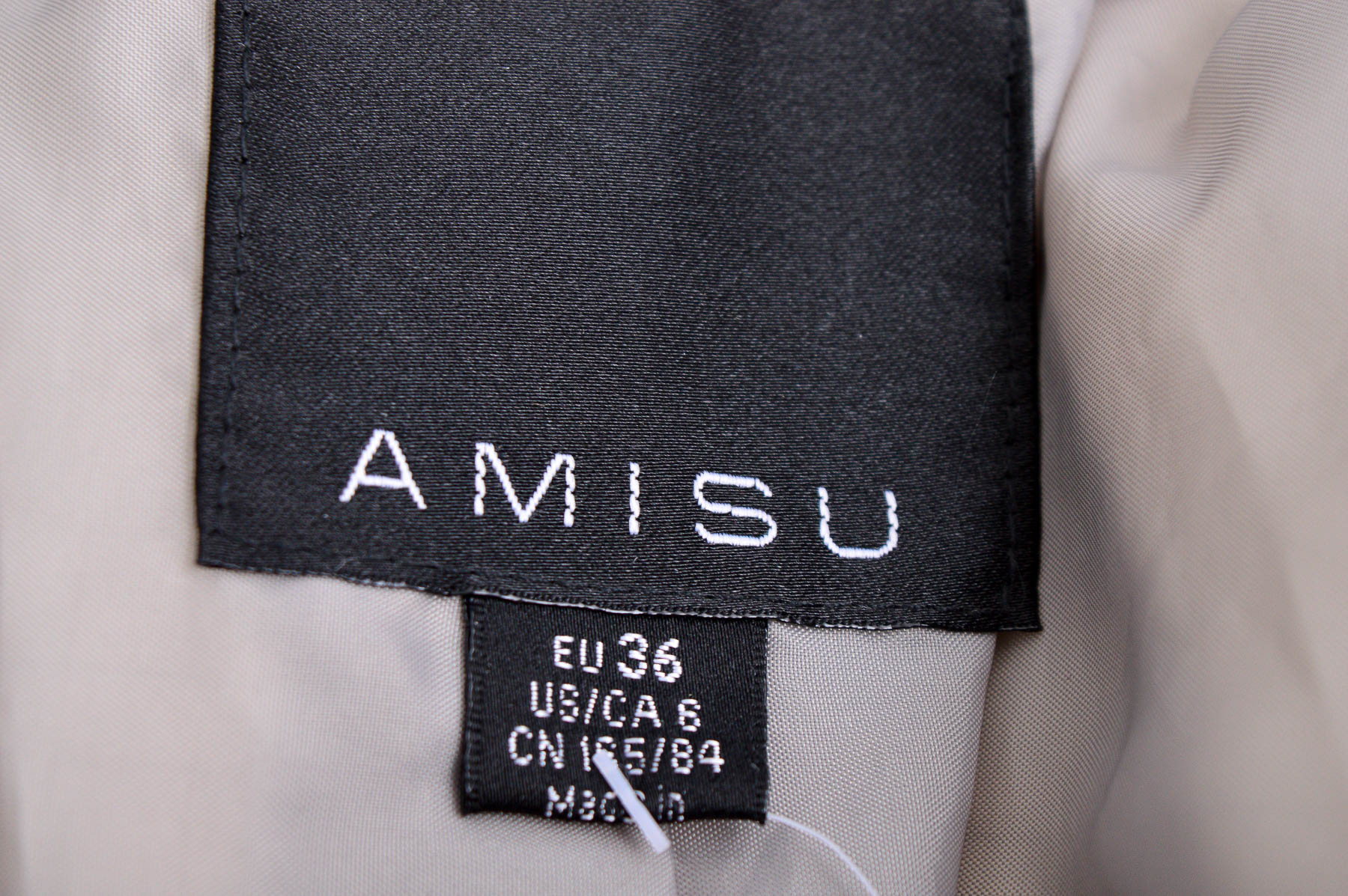 Women's leather jacket - AMISU - 2